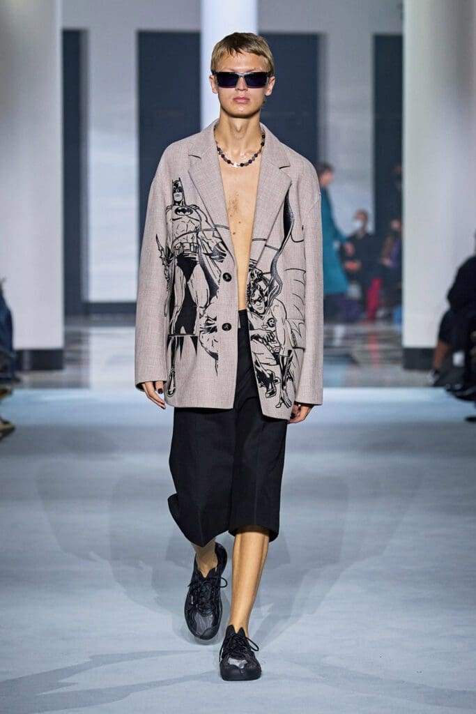 Lanvin Spring Summer 2022 Batman by RUNWAY MAGAZINE
