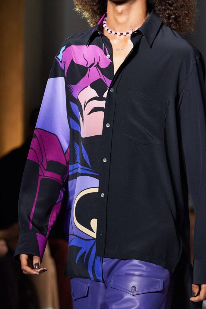 Lanvin Spring Summer 2022 Batman by RUNWAY MAGAZINE