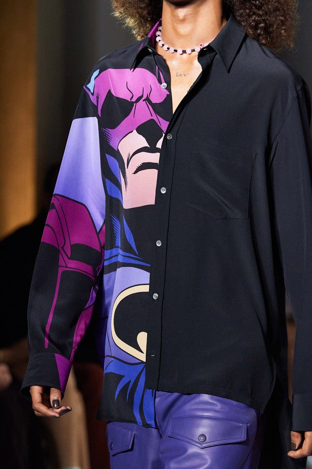 Lanvin Spring Summer 2022 Batman por RUNWAY MAGAZINE