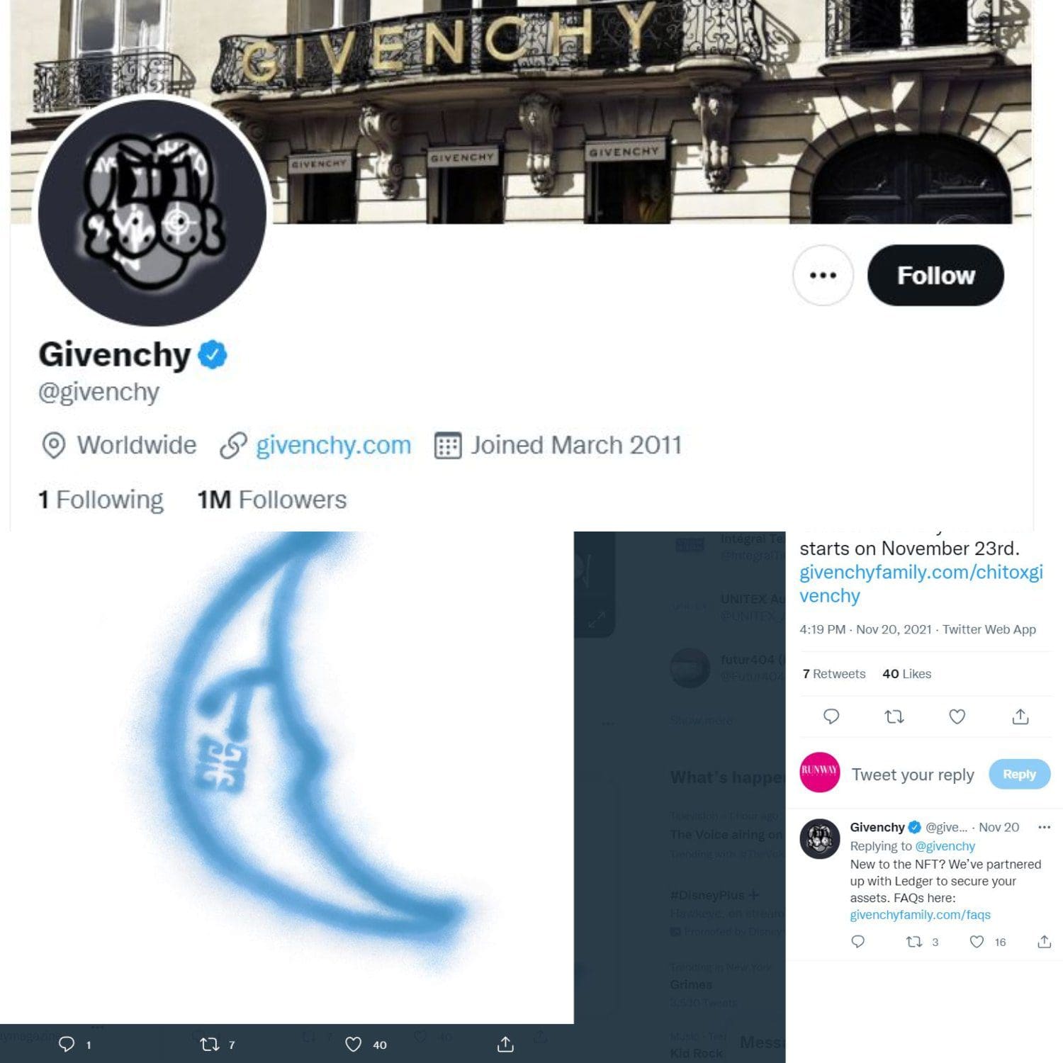 Givenchy x Chito NFT au rendez-vous RUNWAY MAGAZINE
