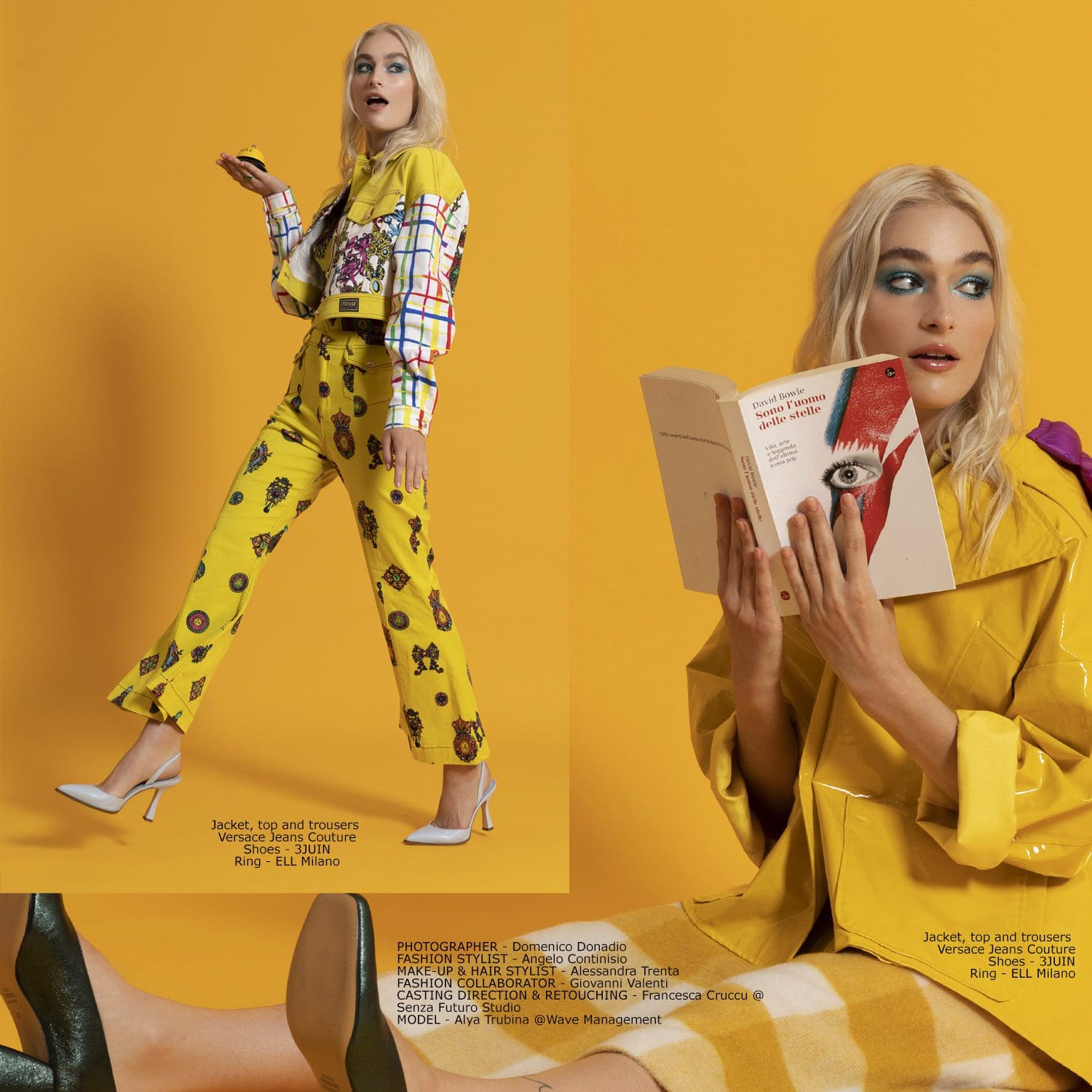 RUNWAY MAGAZINE - Fashion Photography - Winter 2021 - Photo Domenico Donadio - Versace Jeans Couture