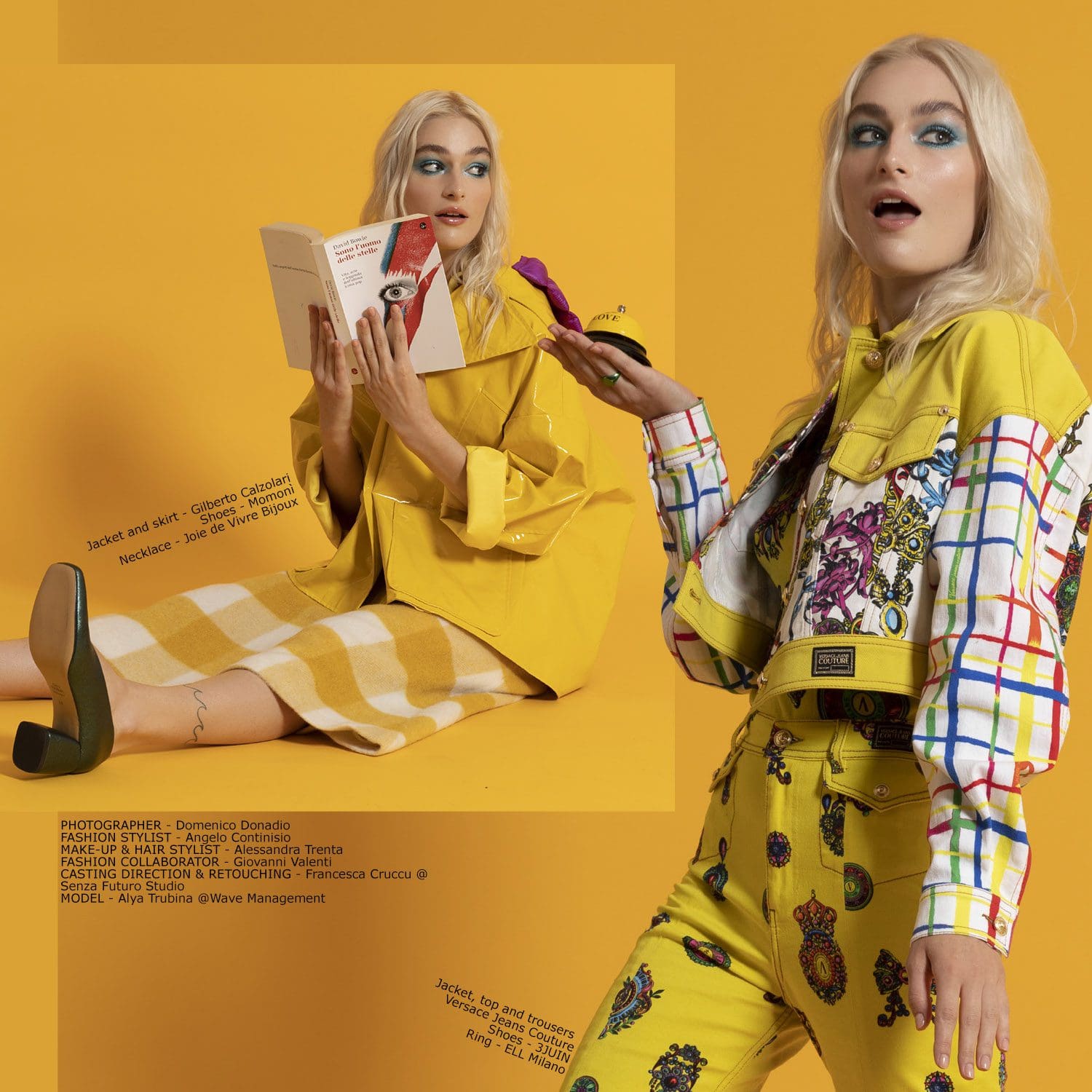 RUNWAY MAGAZINE - Fashion Photography - Winter 2021 - Photo Domenico Donadio - Versace Jeans Couture