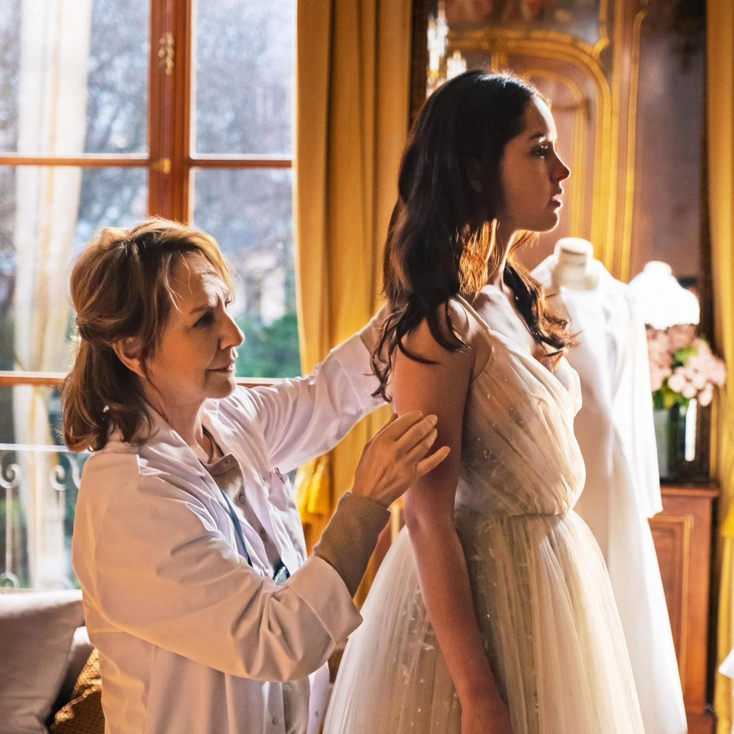 Film haute couture 2021, Réalisatrice Sylvie Ohayon, Star Nathalie Baye