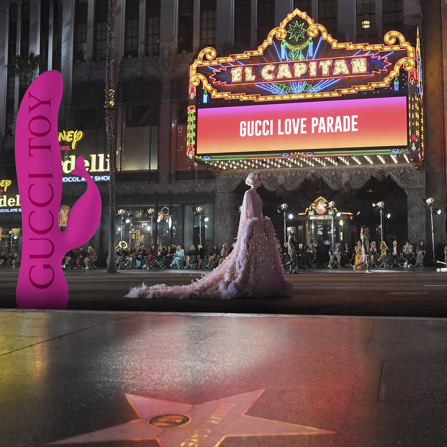 Espectáculo de Gucci Hollywood "Love Parade" para primavera verano 2022