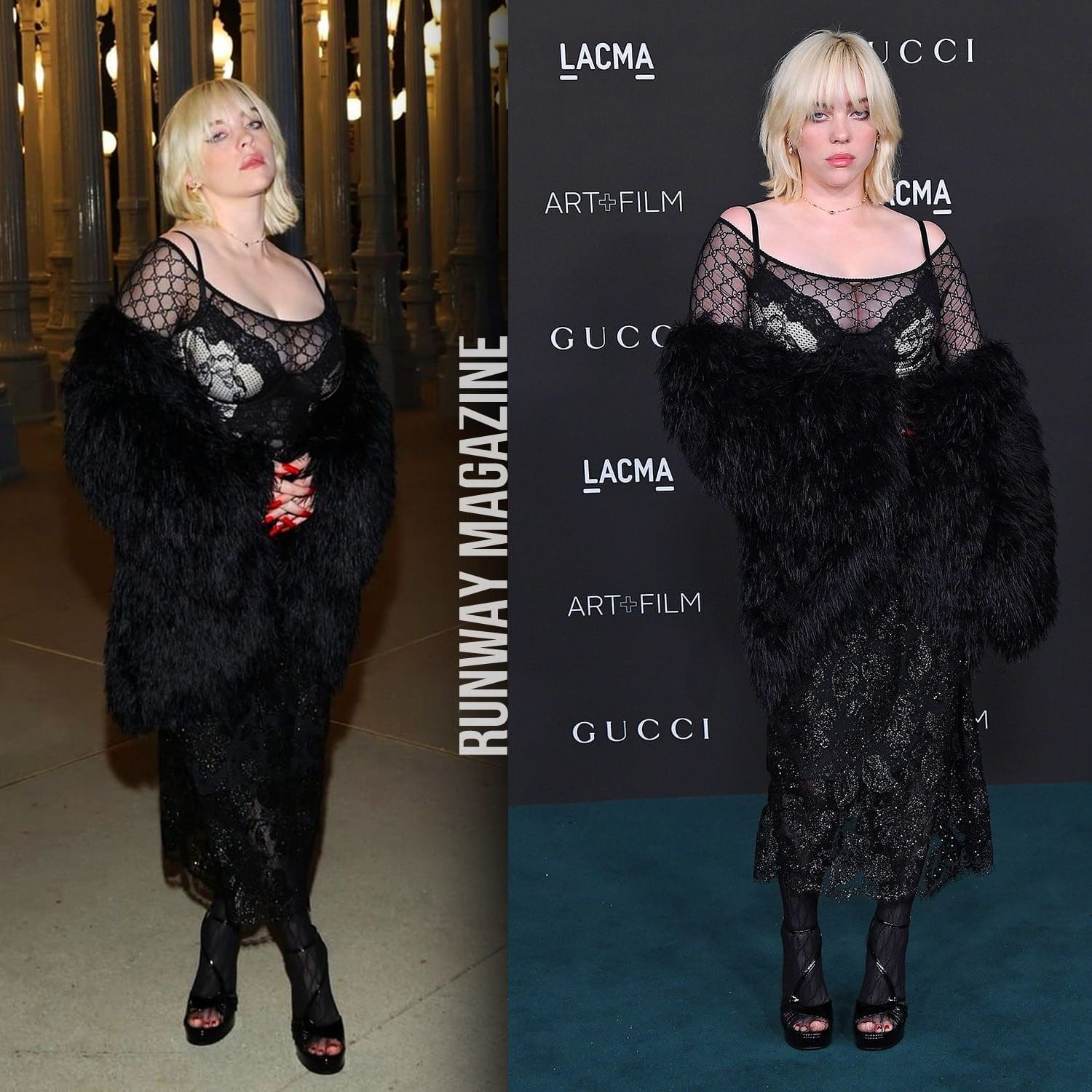 Billie Eilish at Lacma Art+Film Gala 2021 by RUNWAY MAGAZINE