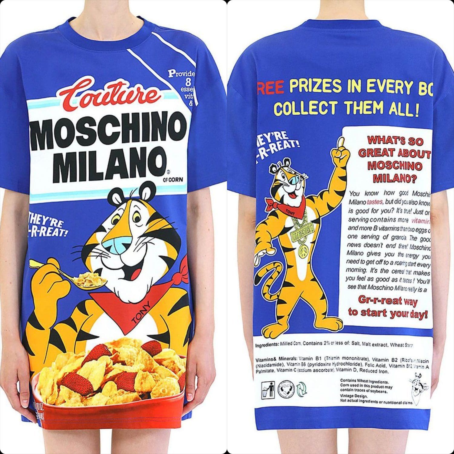 Moschino Tony the Tiger to celebrate Chinese the year of tiger by RUNWAY MAGAZINE