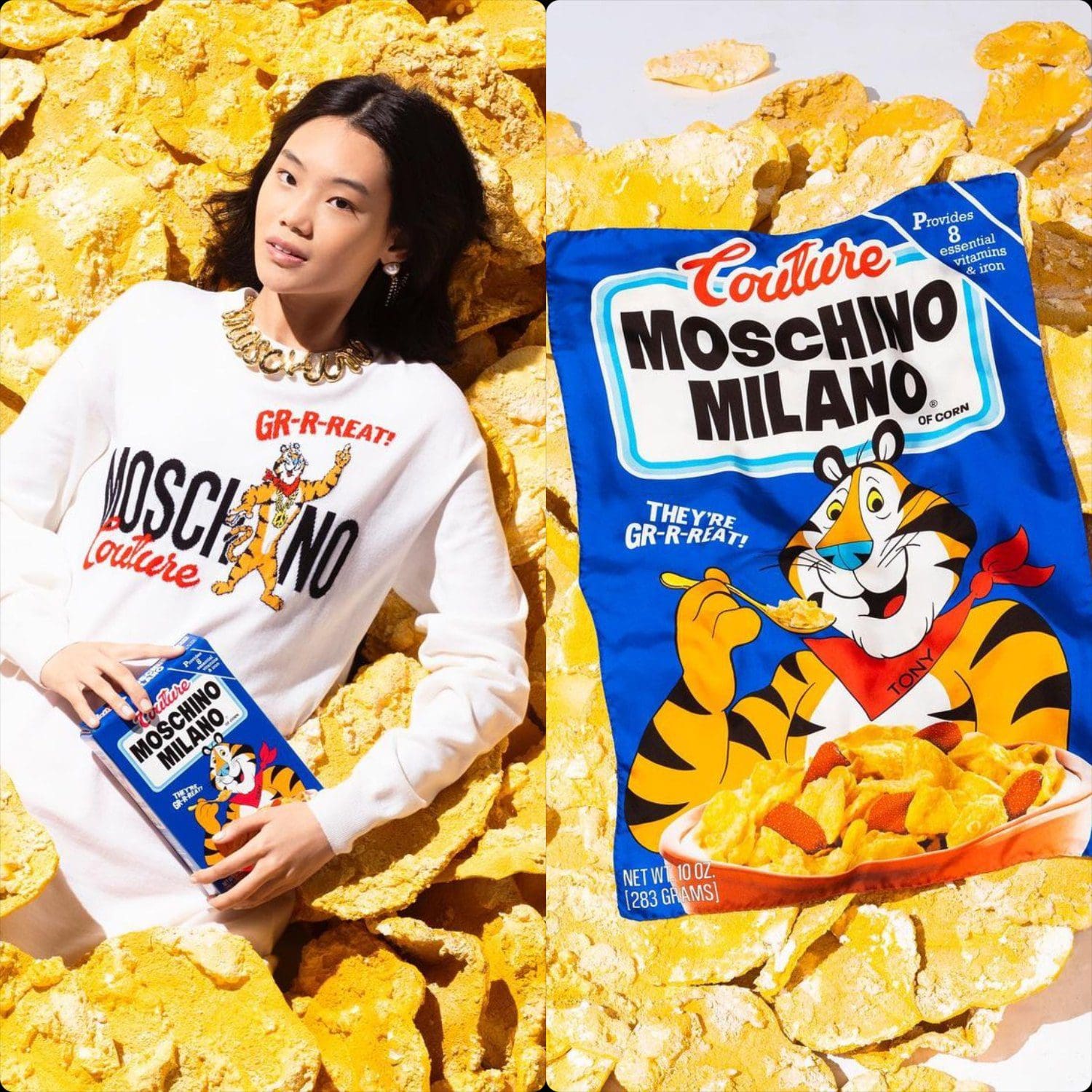 Moschino Tony the Tiger to celebrate Chinese the year of tiger by RUNWAY MAGAZINE