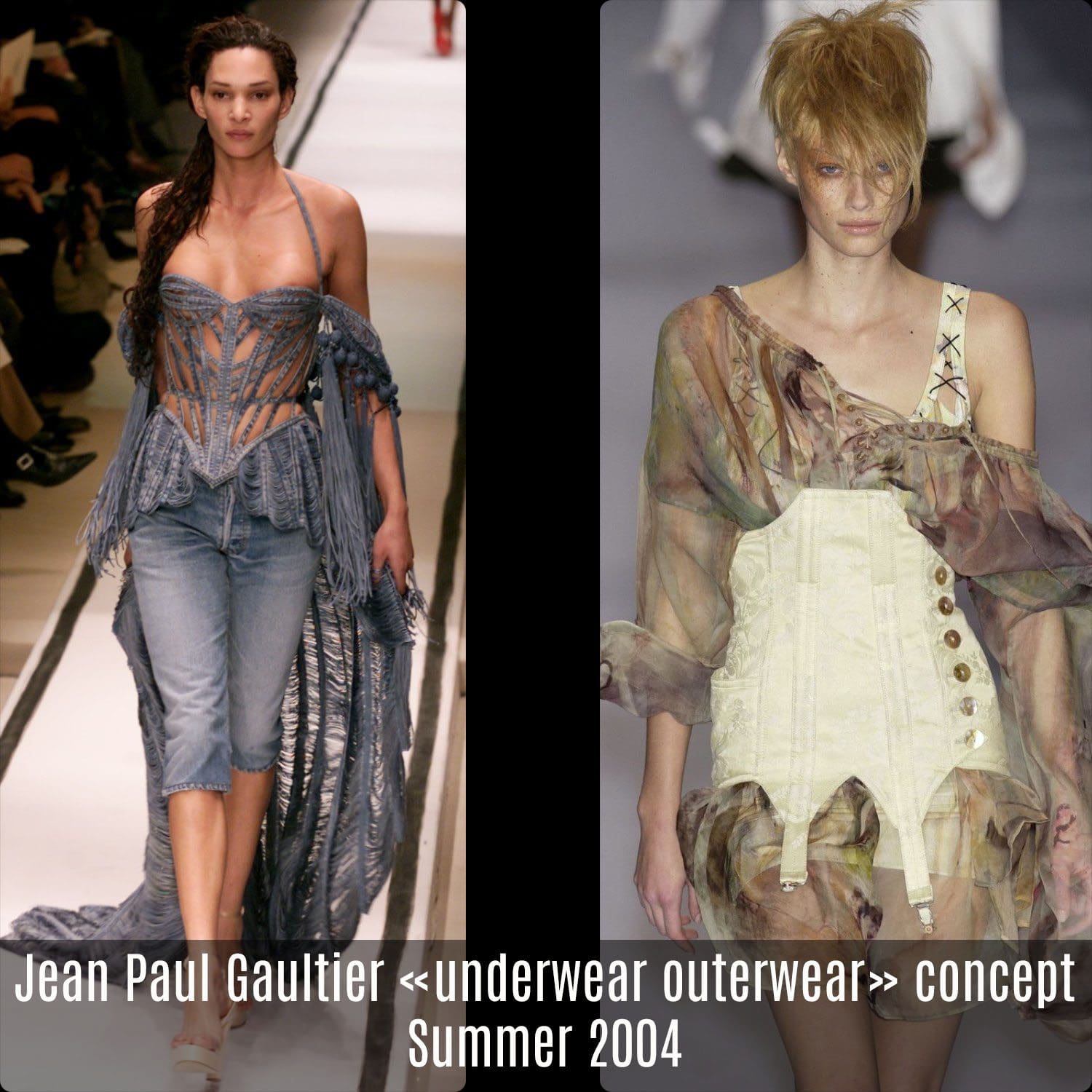 Jean Paul Gaultier Summer 2004 by RUNWAY MAGAZINE