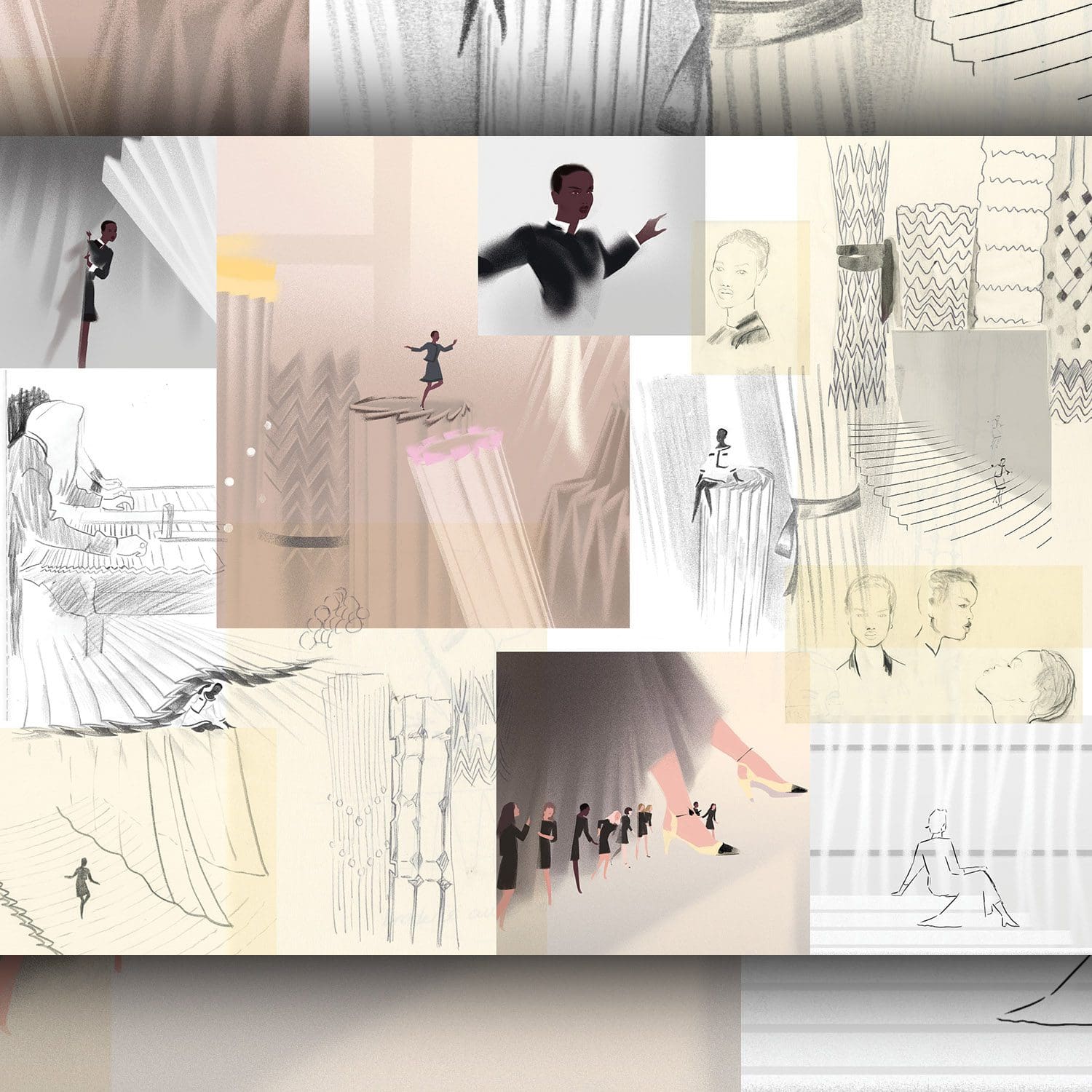 Rendezvous Les Ateliers Lognon - Ilustrações de Lembretes