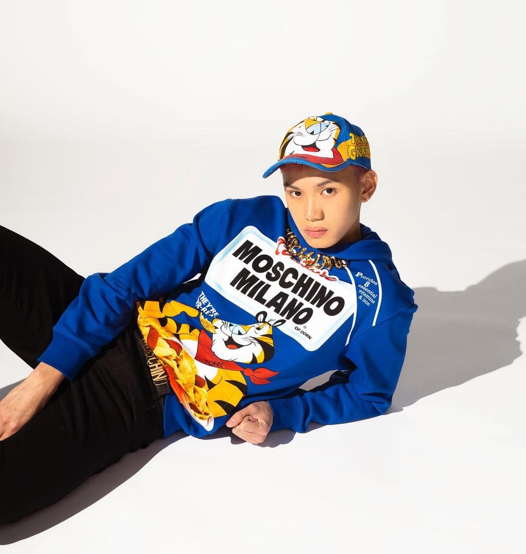 Moschino Tony the Tiger Capsule Collection to celebrate the year of tiger
