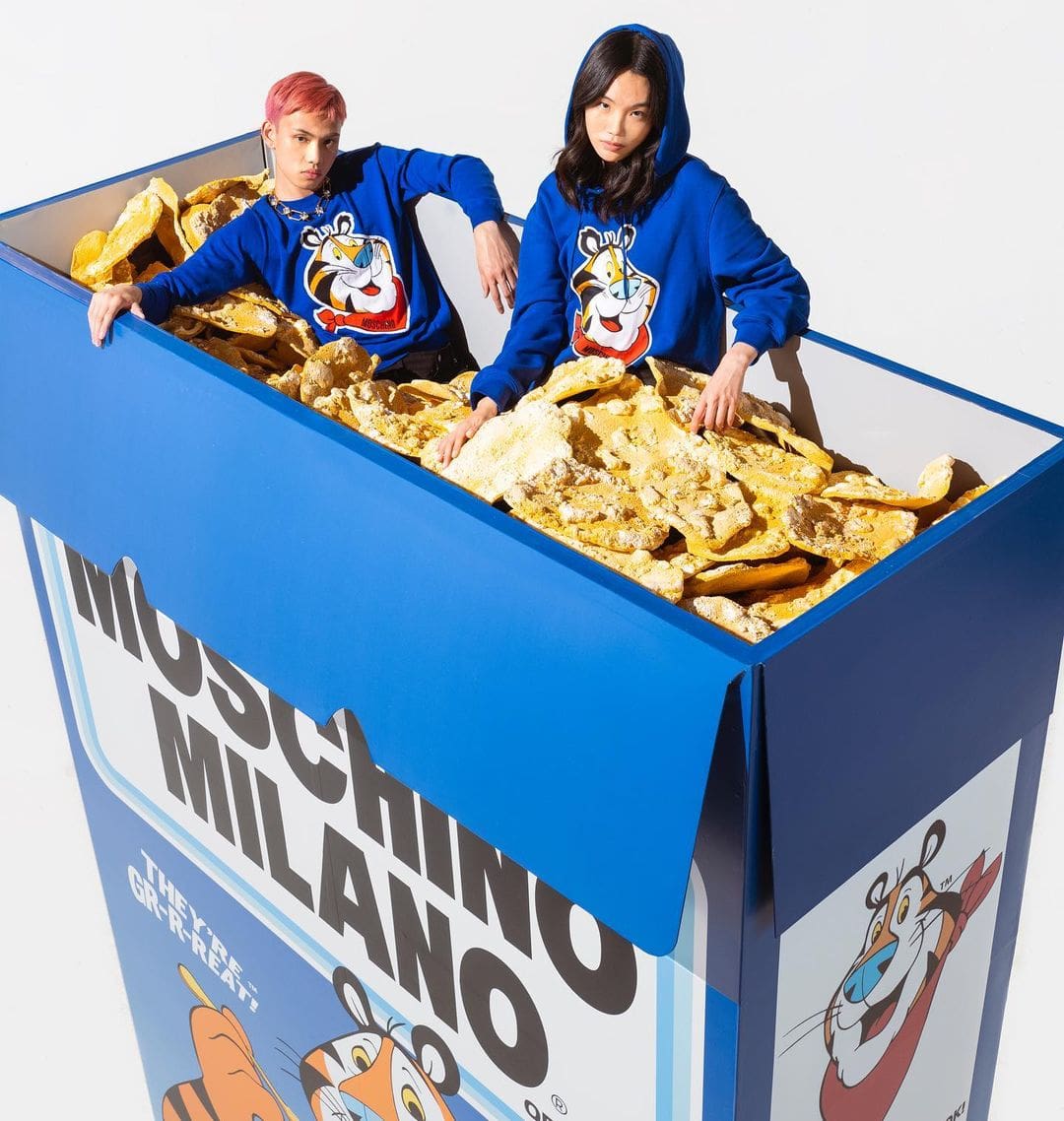 Moschino Tony the Tiger Capsule Collection to celebrate the year of tiger