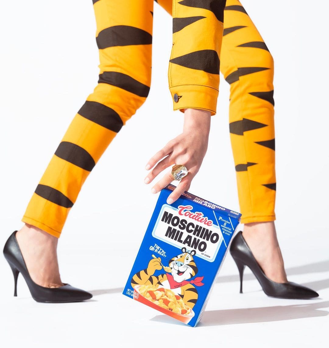 Moschino Tony the Tiger Capsule Collection to celebrate the year of tiger
