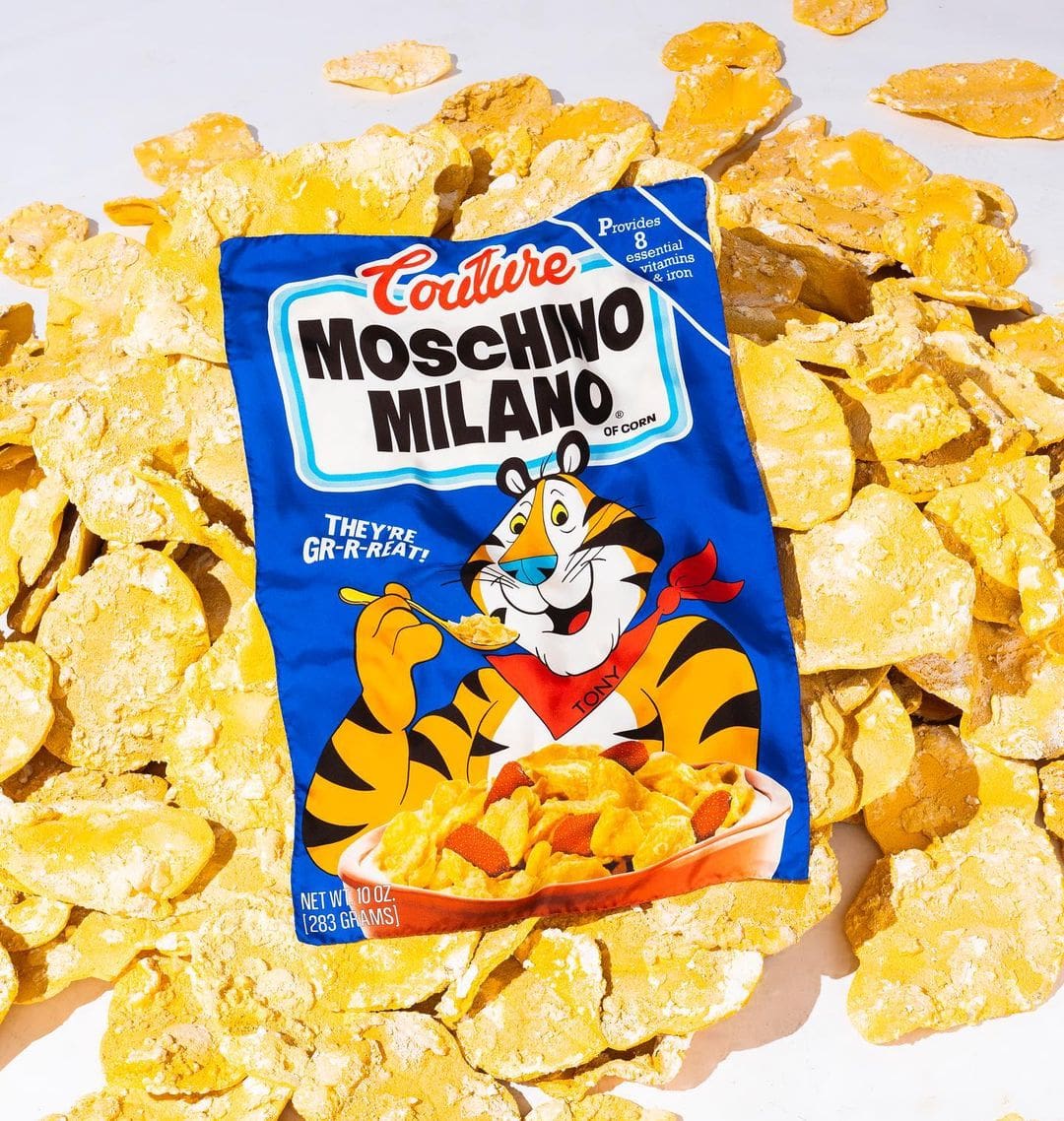 Moschino Tony the Tiger Capsule Collection to celebrate the year of tiger