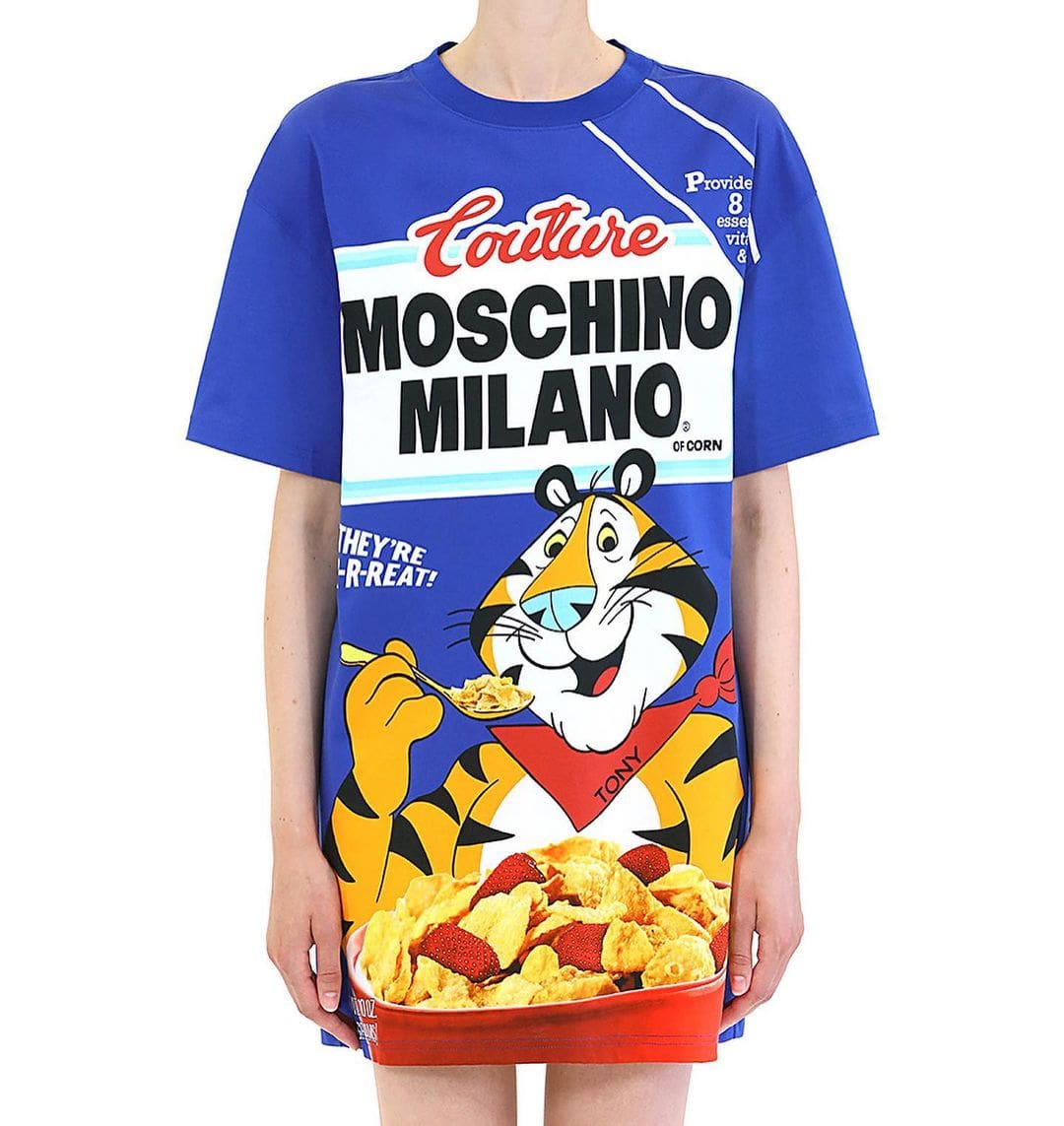 Moschino Tony the Tiger Capsule Collection to celebrate the year of tiger