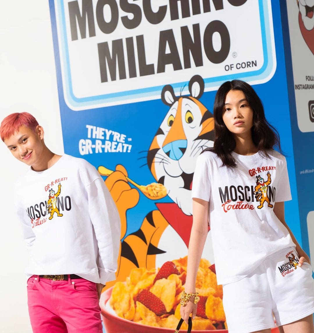 Moschino Tony the Tiger Capsule Collection to celebrate the year of tiger