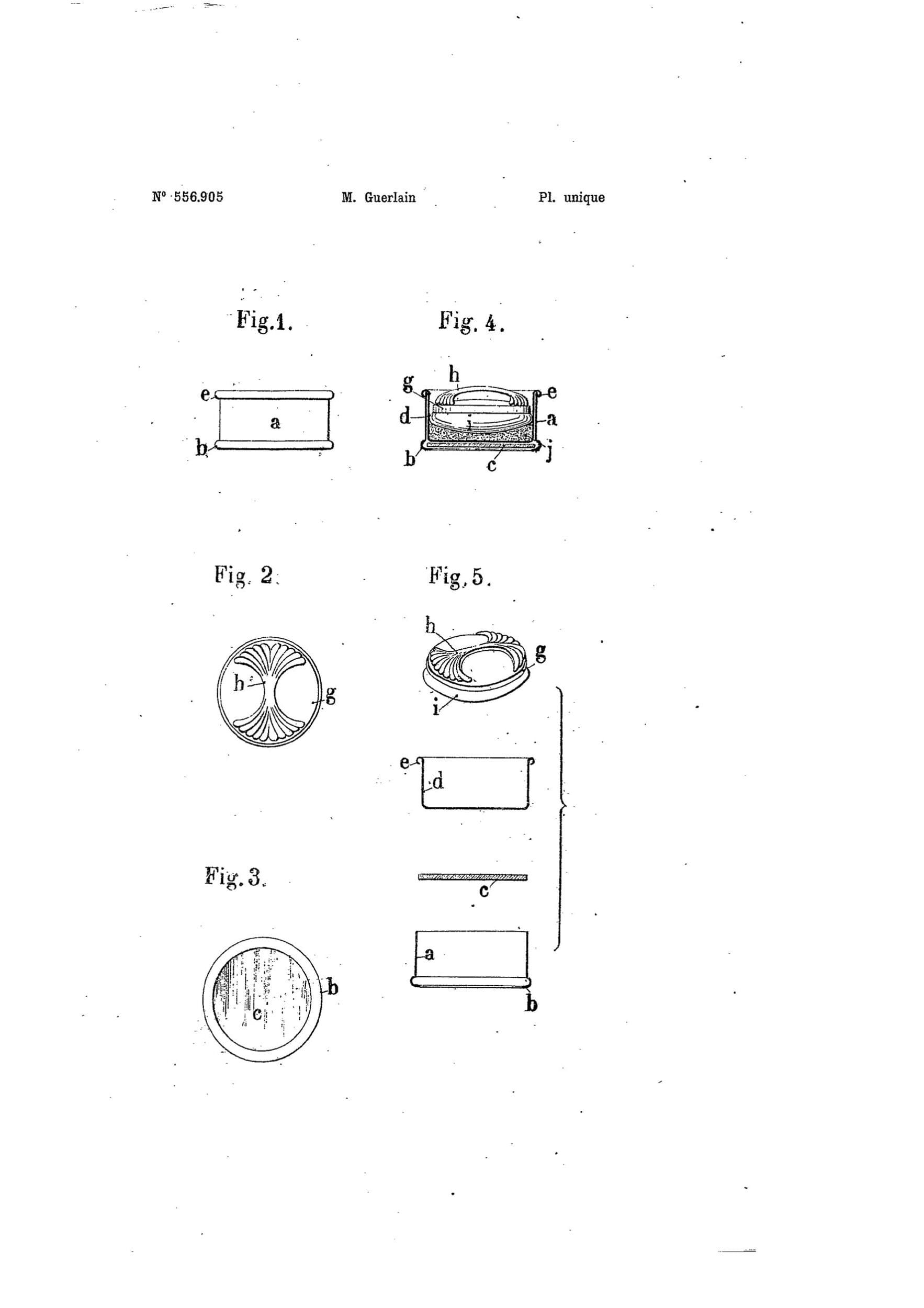 Tresors INPI - Scatola Poudre 1923