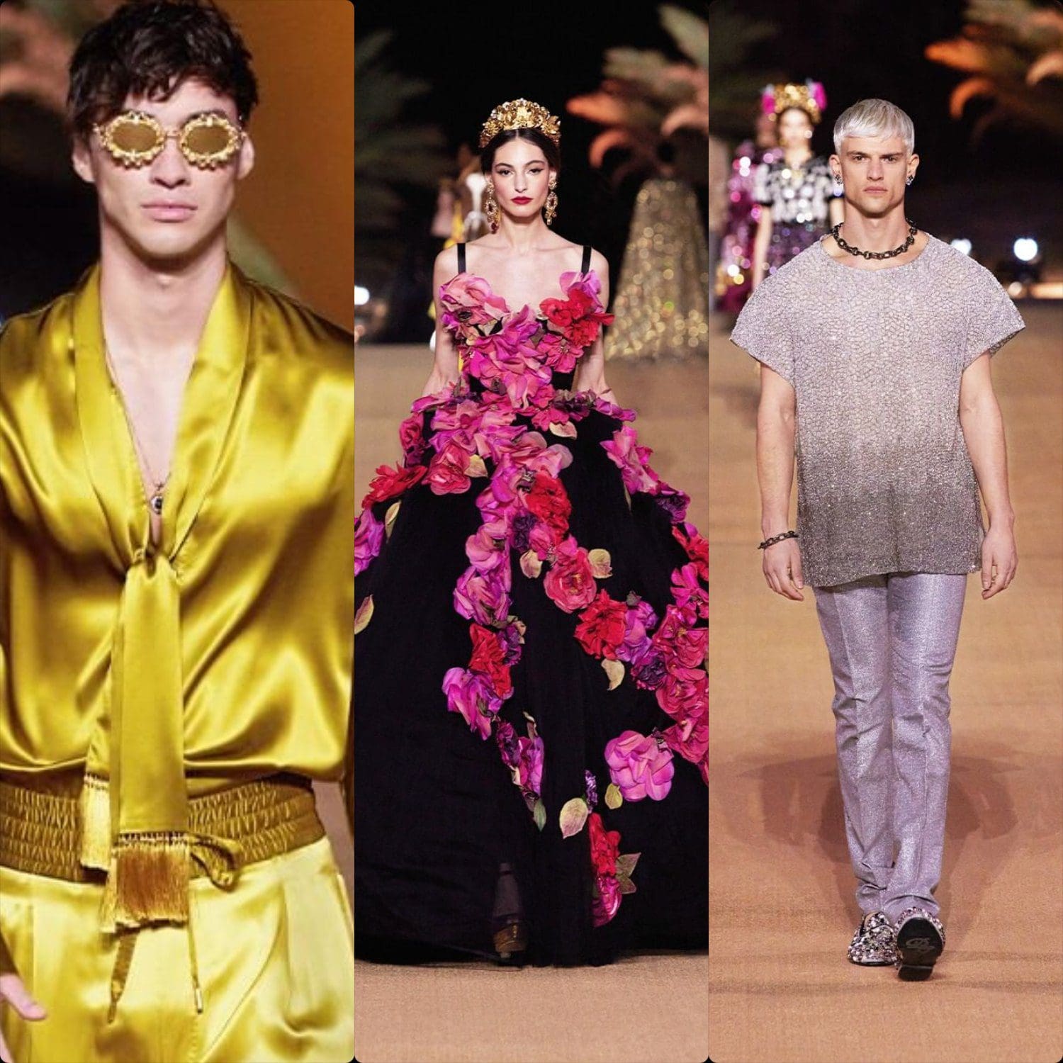 Dolce Gabbana Alta Moda y Alta Sartoria - AlUla Arabia Saudita por RUNWAY REVISTA
