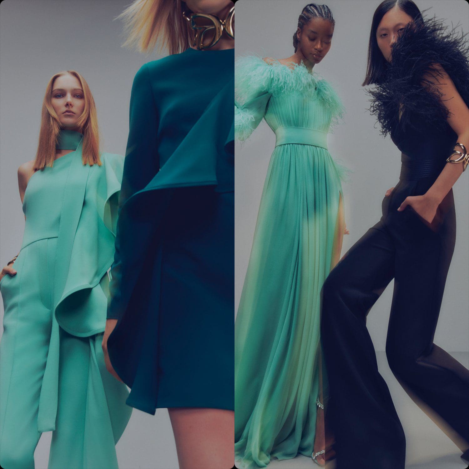 Elie Saab Pré-Outono 2022 por RUNWAY MAGAZINE