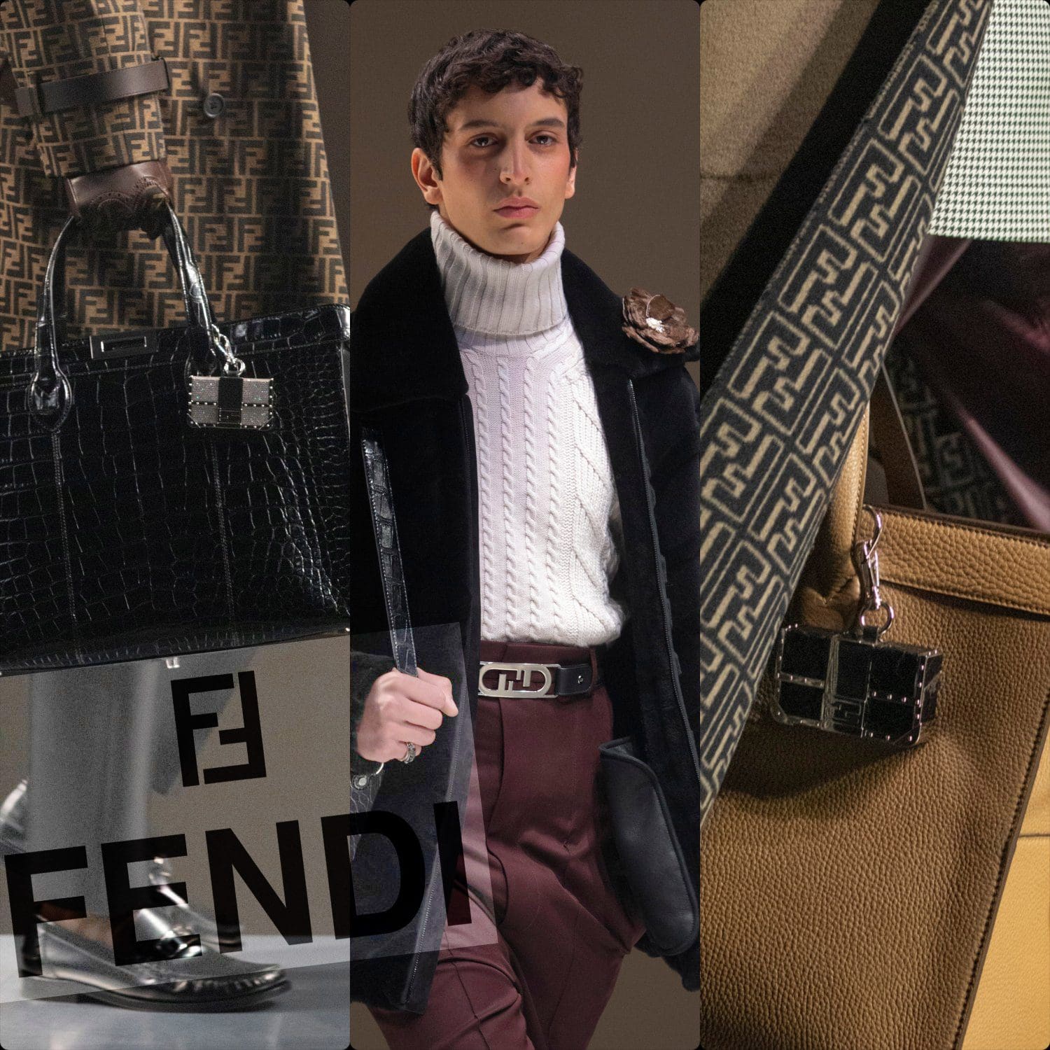 Fendi Herbst Winter 2022-2023 Nahaufnahme von RUNWAY MAGAZIN