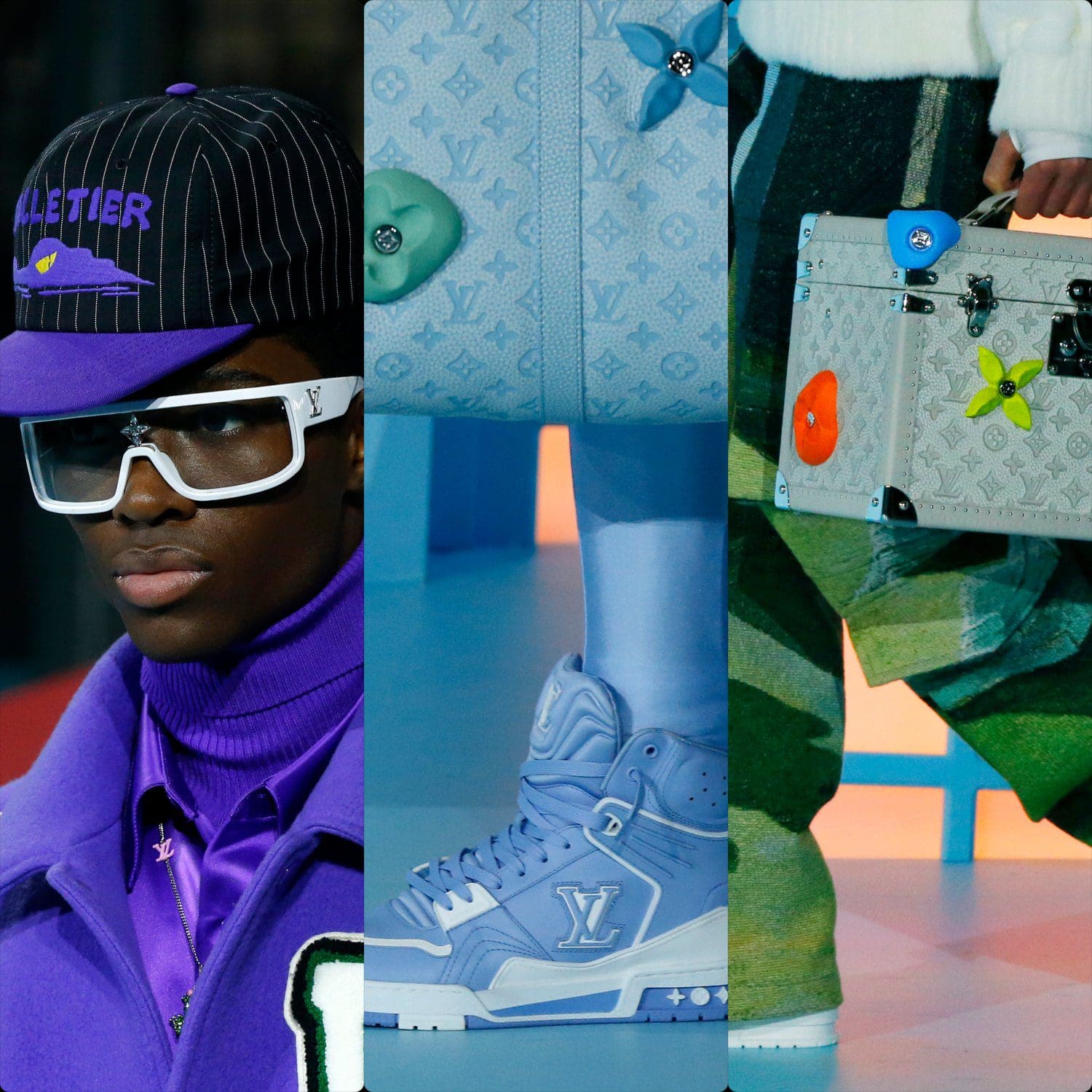 Louis Vuitton Automne Hiver 2022-2023 accessoires par RUNWAY MAGAZINE