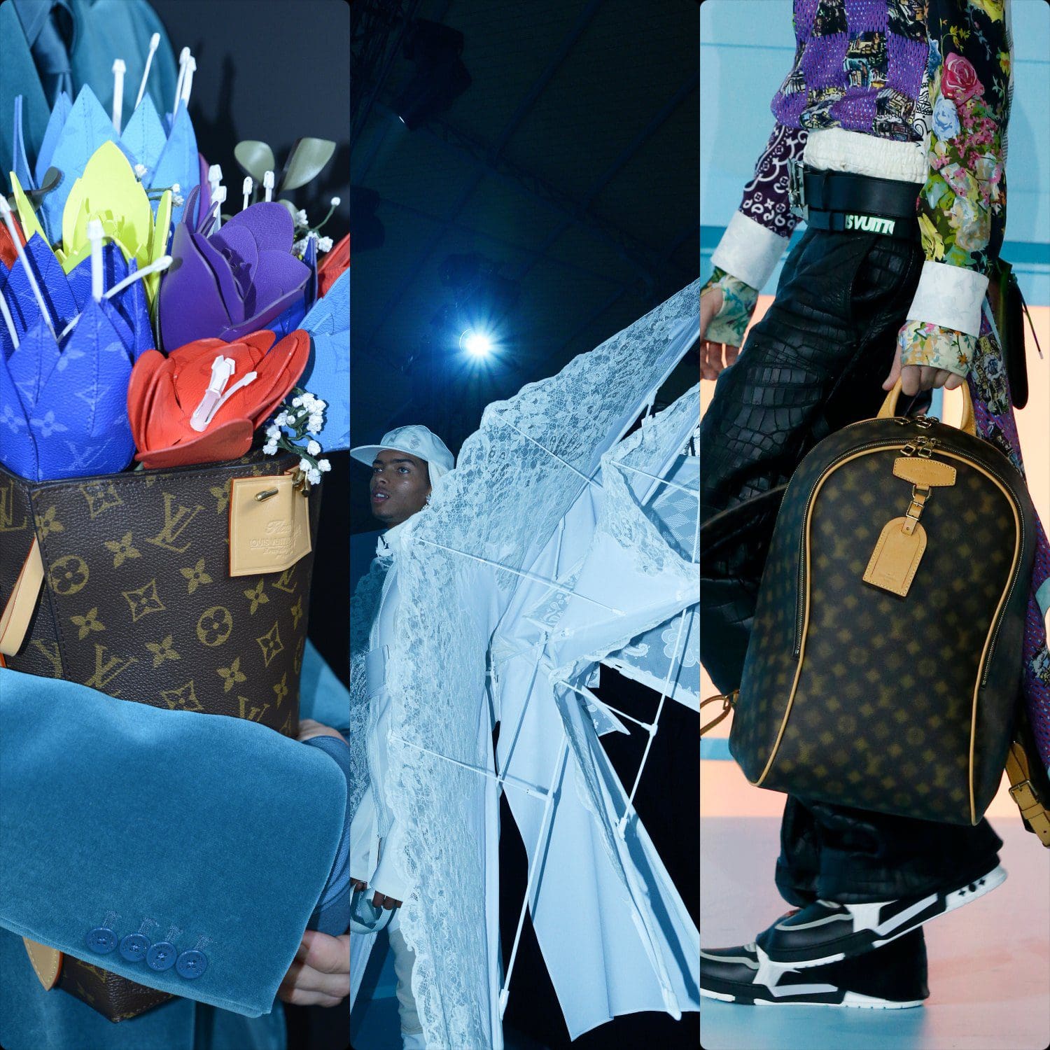 Louis Vuitton Automne Hiver 2022-2023 accessoires par RUNWAY MAGAZINE