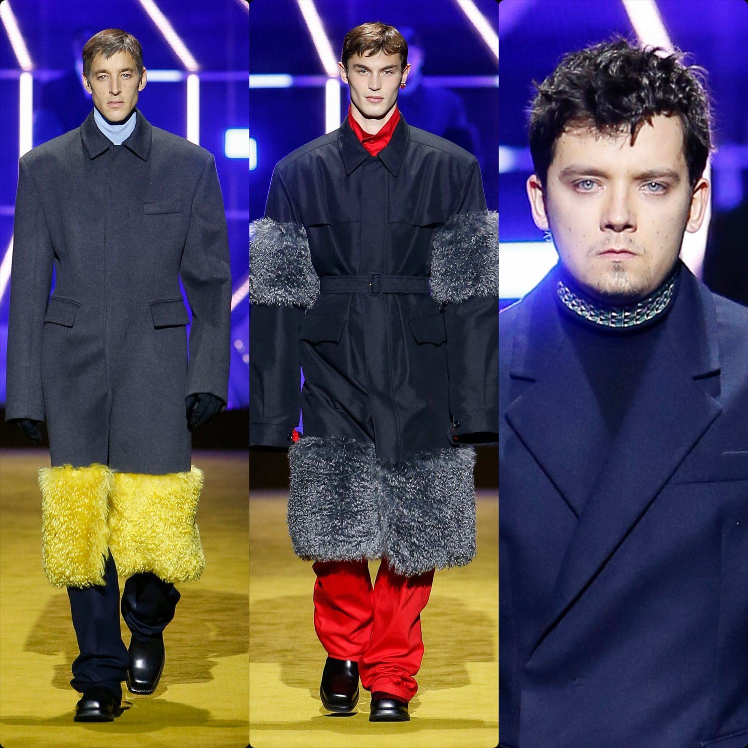 Asa Butterfield for Prada Fall Winter 2022-2023 Men by RUNWAY MAGAZINE