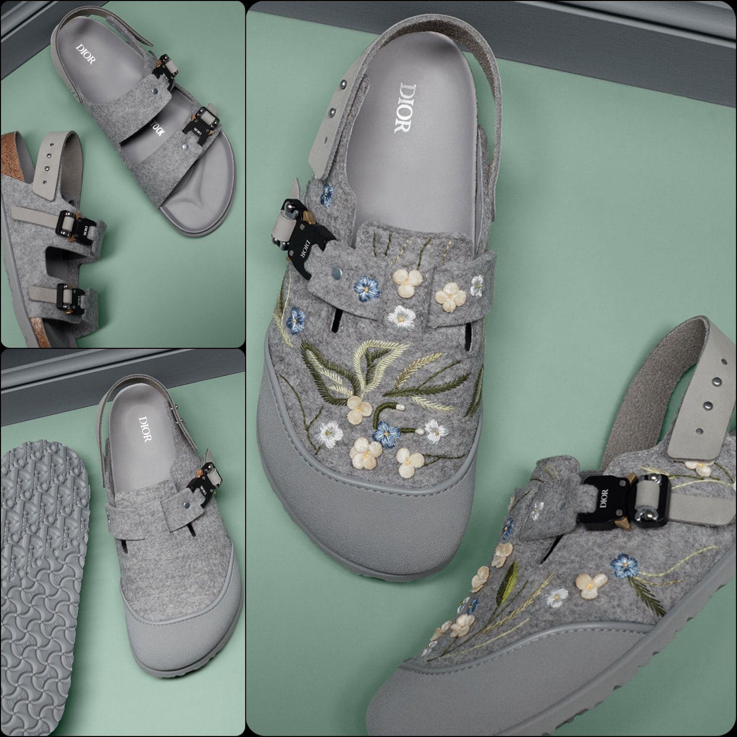 Birkenstock for Dior Fall Winter 2022-2023 Men by RUNWAY MAGAZINE