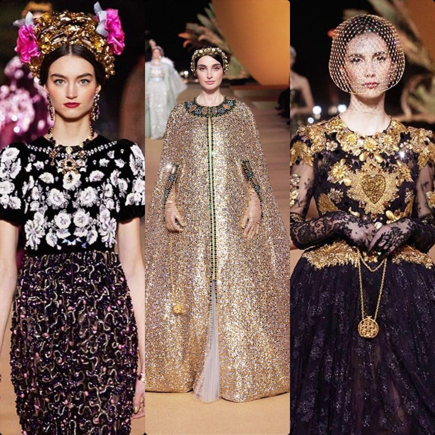 Dolce Gabbana Alta Moda y Alta Sartoria - AlUla Arabia Saudita por RUNWAY REVISTA