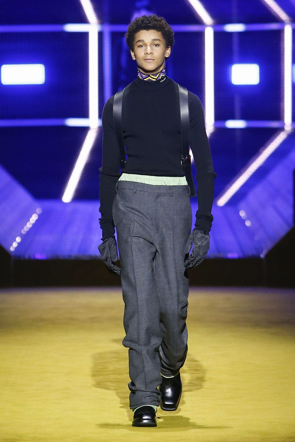 Prada Fall Winter 2022-2023 Men Jaden Michael by RUNWAY MAGAZINE