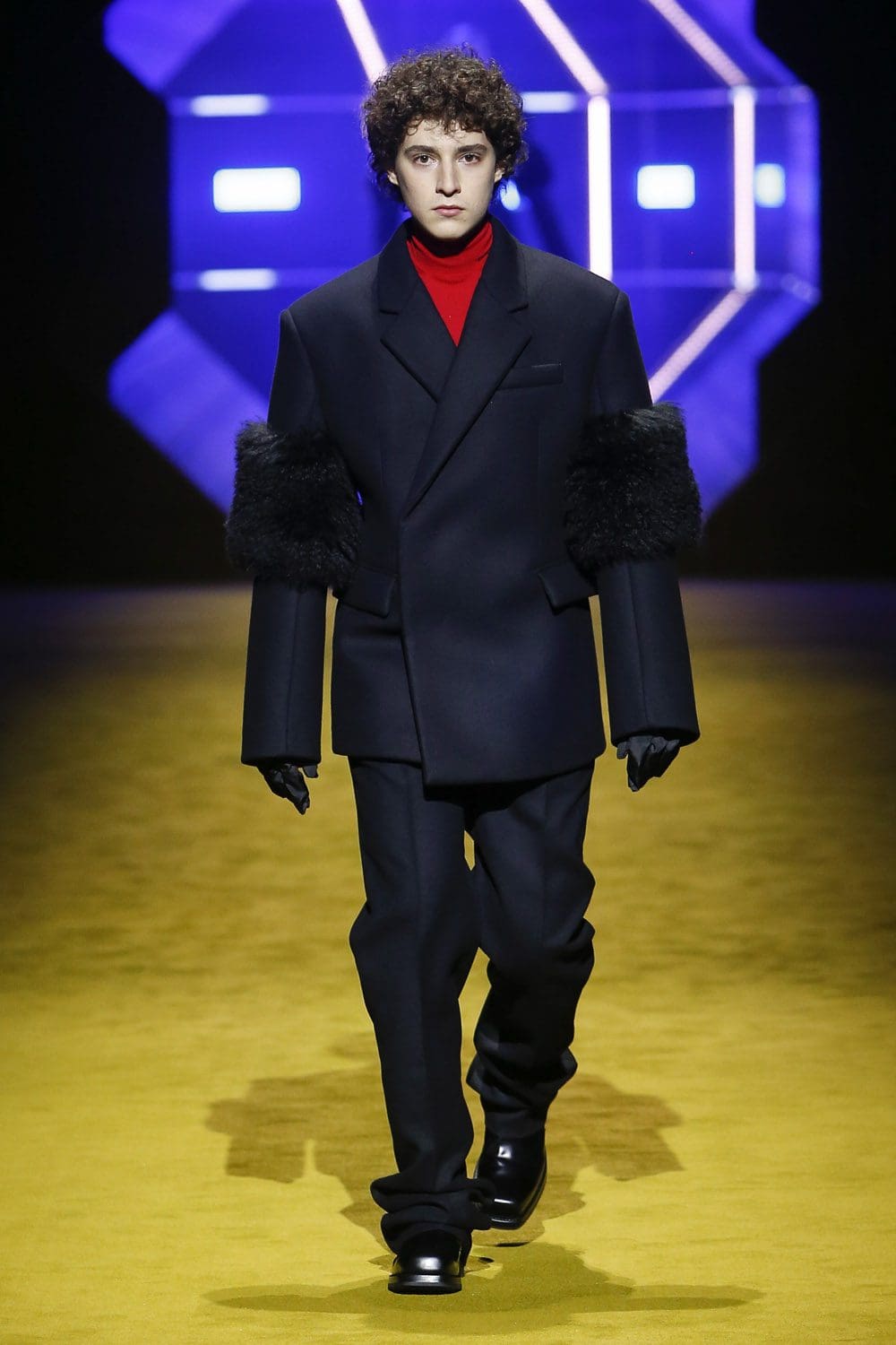 Prada Fall Winter 2022-2023 Men Filippo Scotti by RUNWAY MAGAZINE