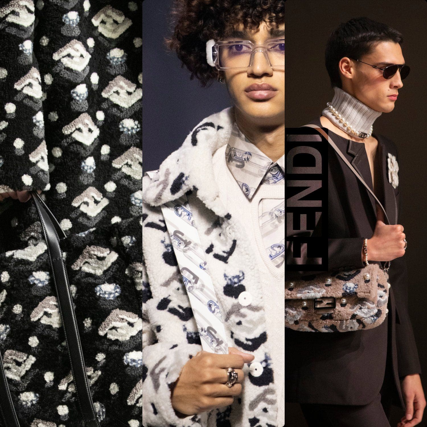 Fendi Herbst Winter 2022-2023 Nahaufnahme von RUNWAY MAGAZIN