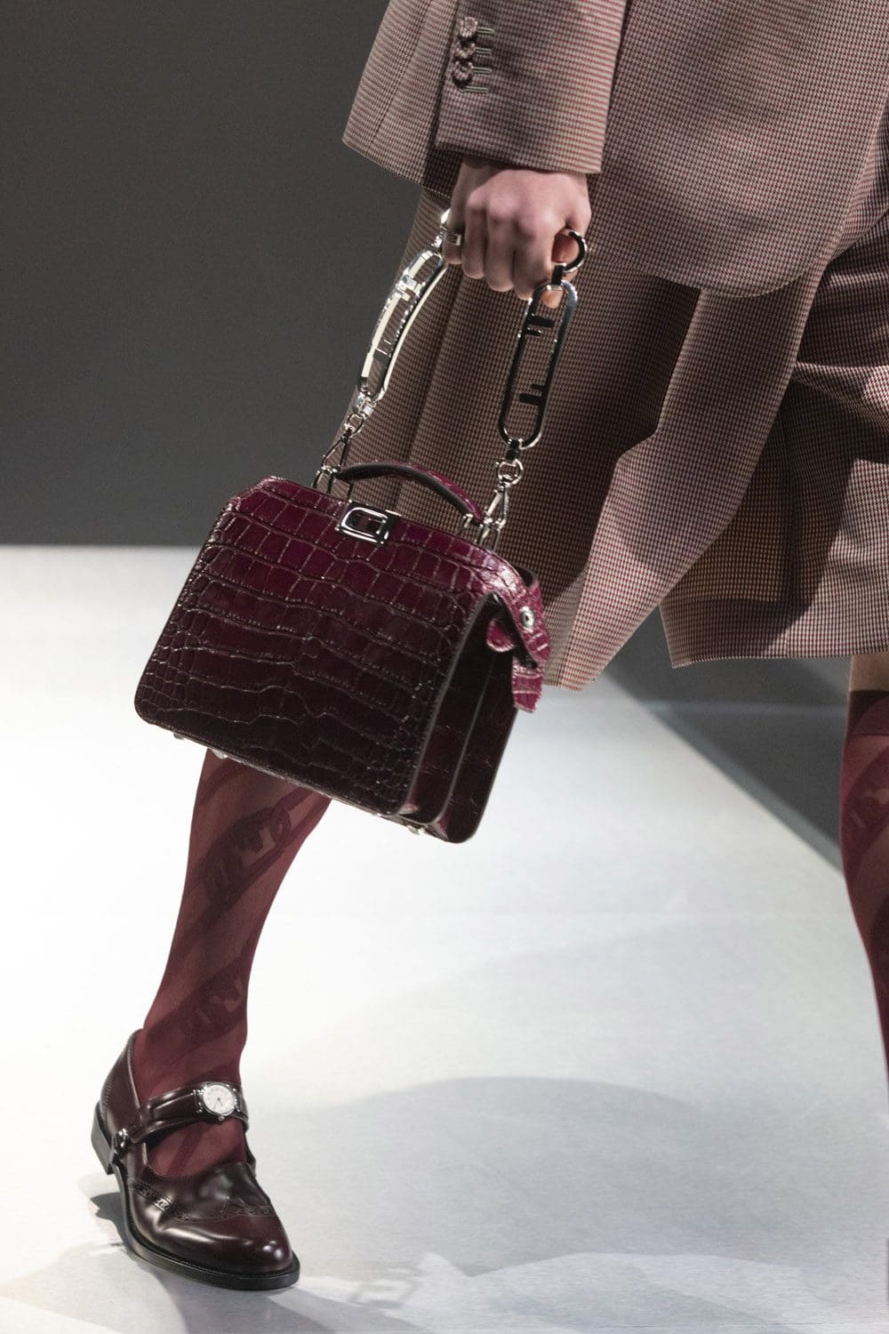 Fendi Herbst Winter 2022-2023 Nahaufnahme von RUNWAY MAGAZIN