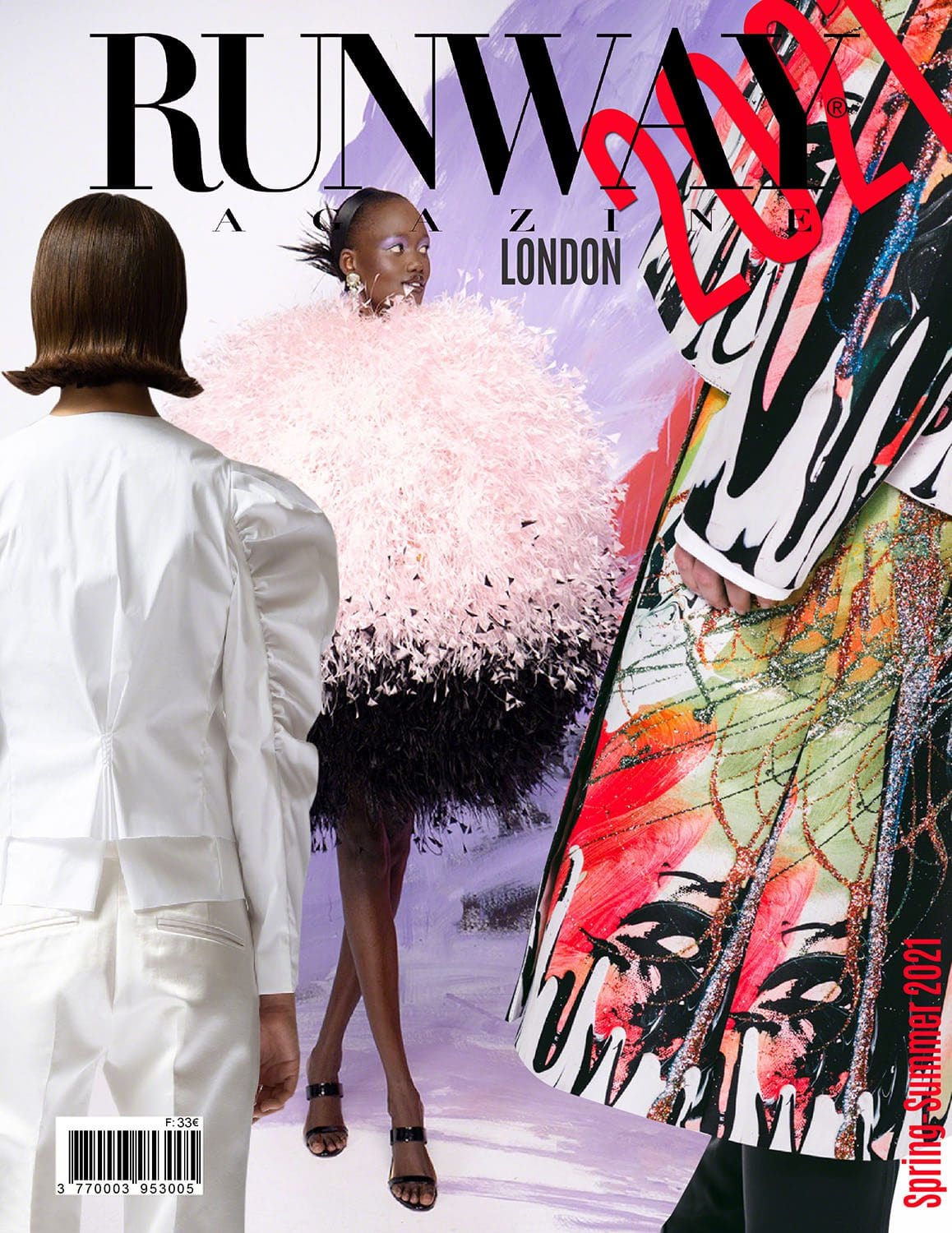 RUNWAY 雑誌2021 issue 2021年春夏ロンドン