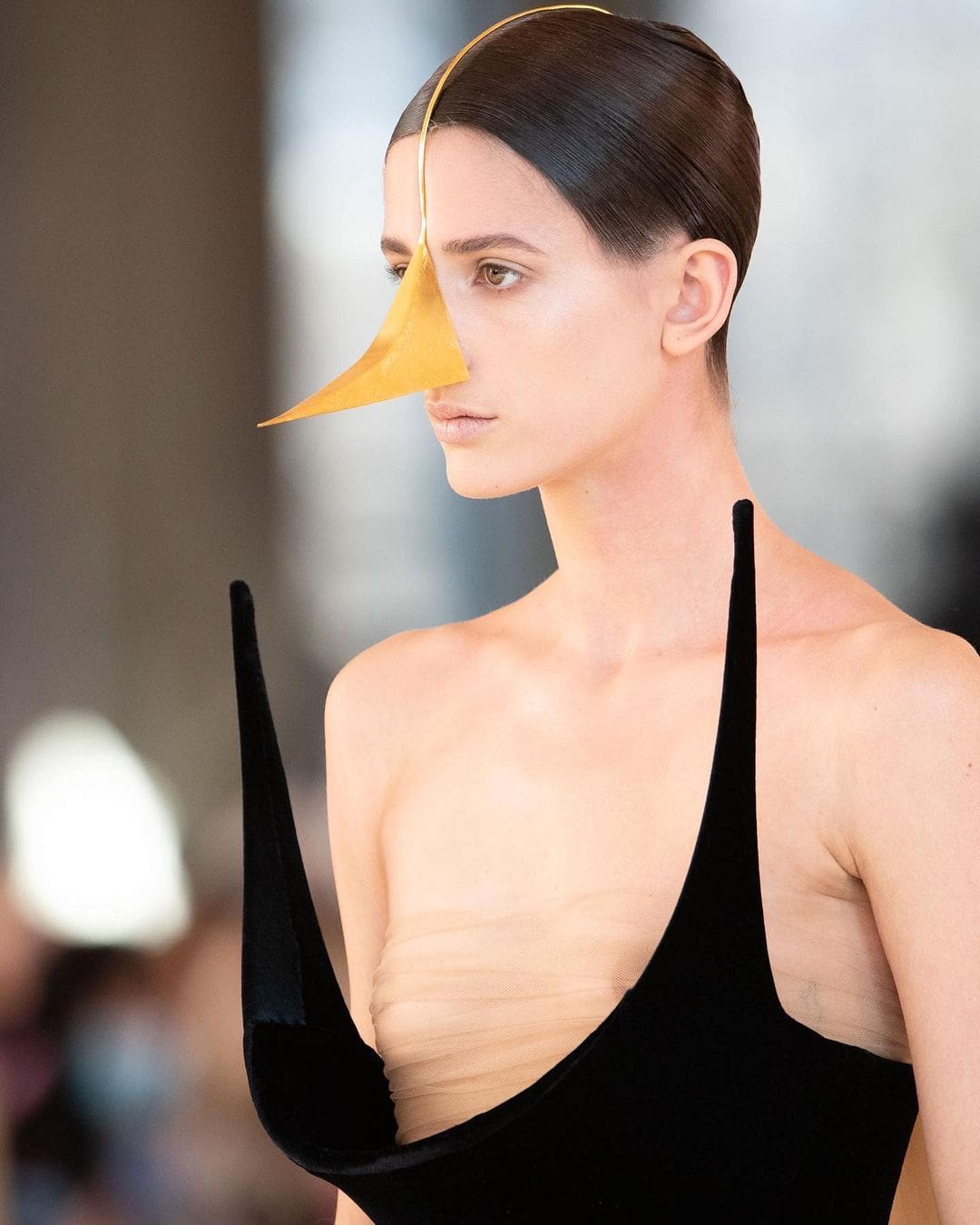 Schiaparelli Haute Couture Spring Summer 2022 Close Up Details by RUNWAY MAGAZINE