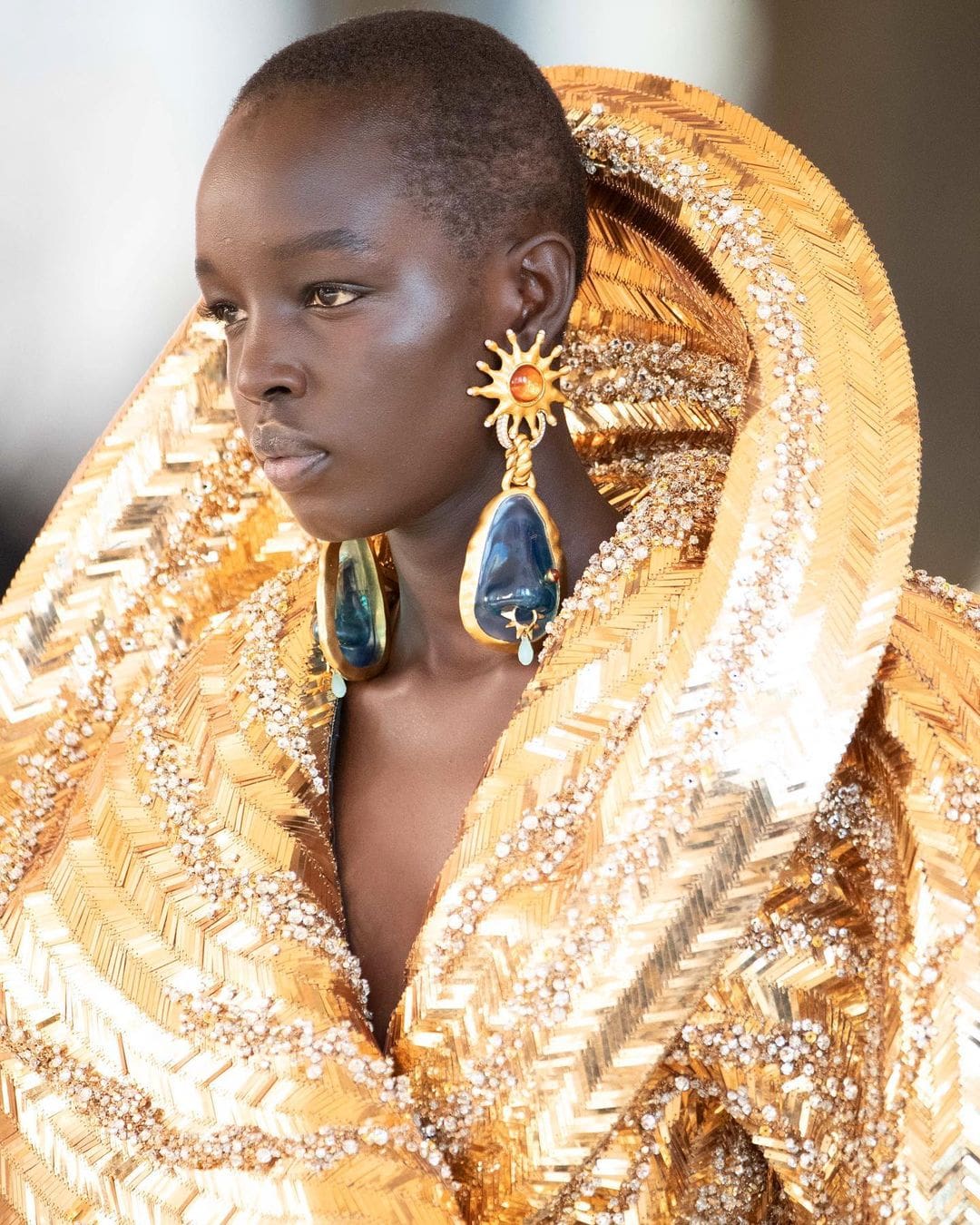 Schiaparelli Haute Couture Spring Summer 2022 Close Up Details by RUNWAY MAGAZINE