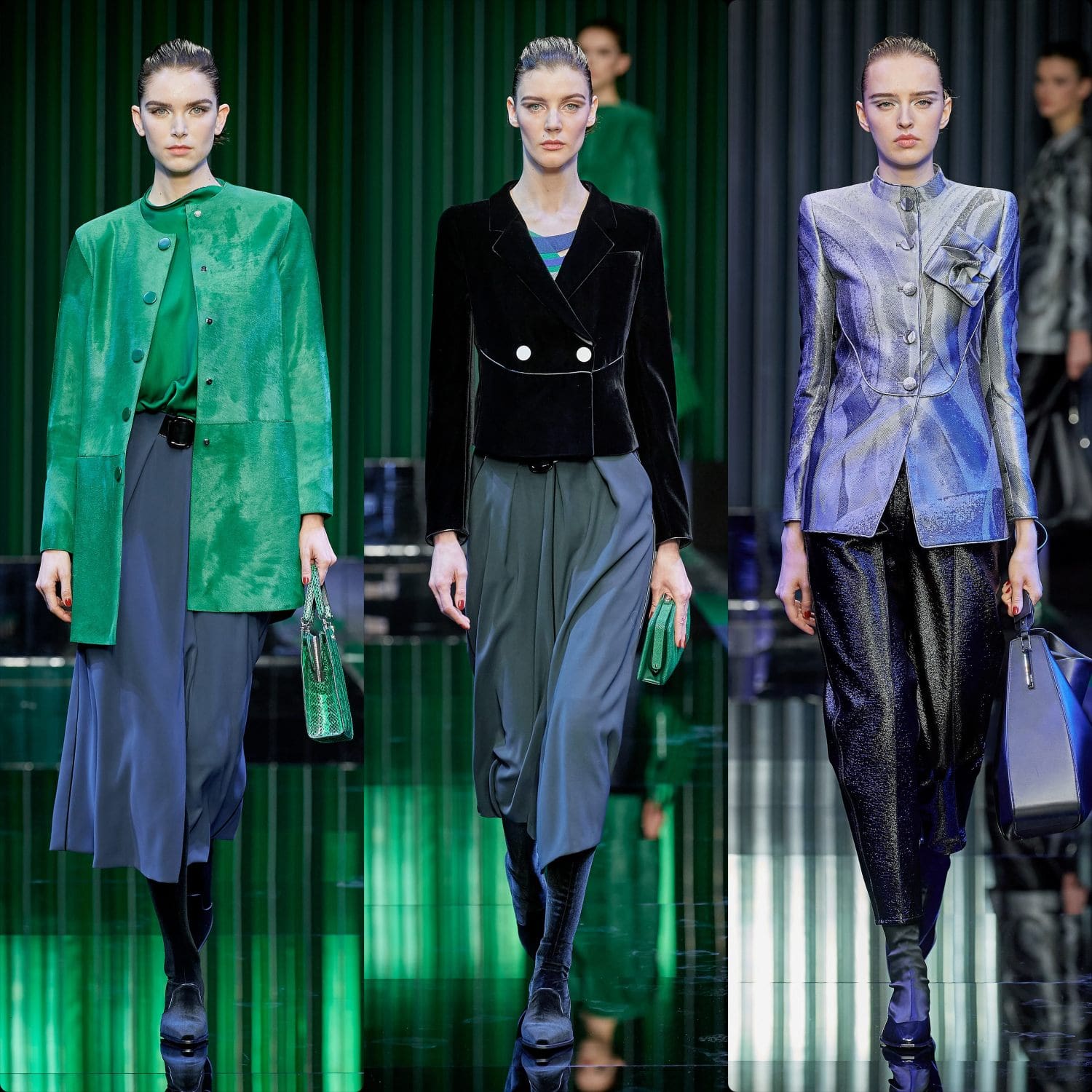 Giorgio Armani 2022 秋冬系列2023 米兰 Runway 杂志