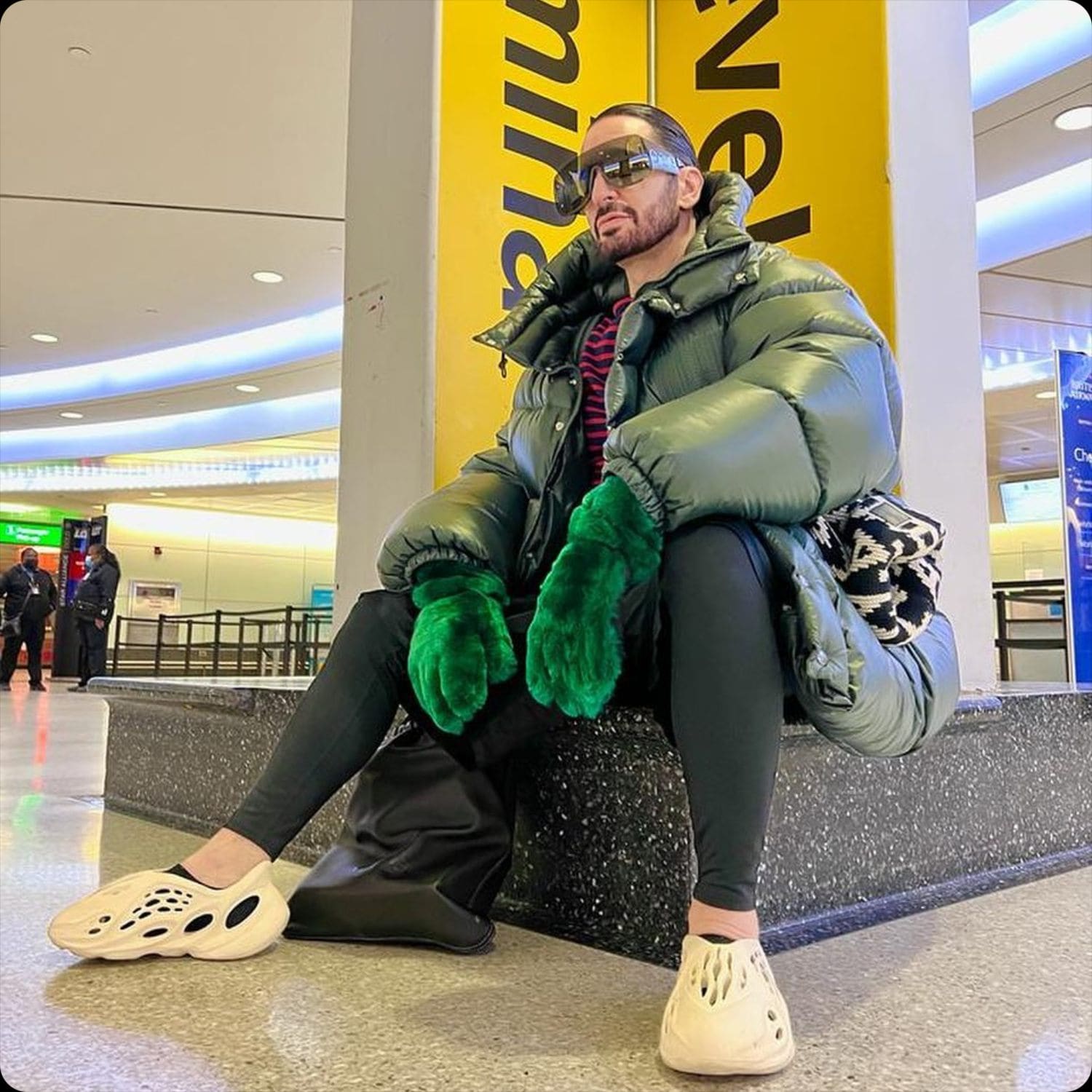 Marc Jacobs entre as semanas de moda de Nova York e Londres em fevereiro de 2022