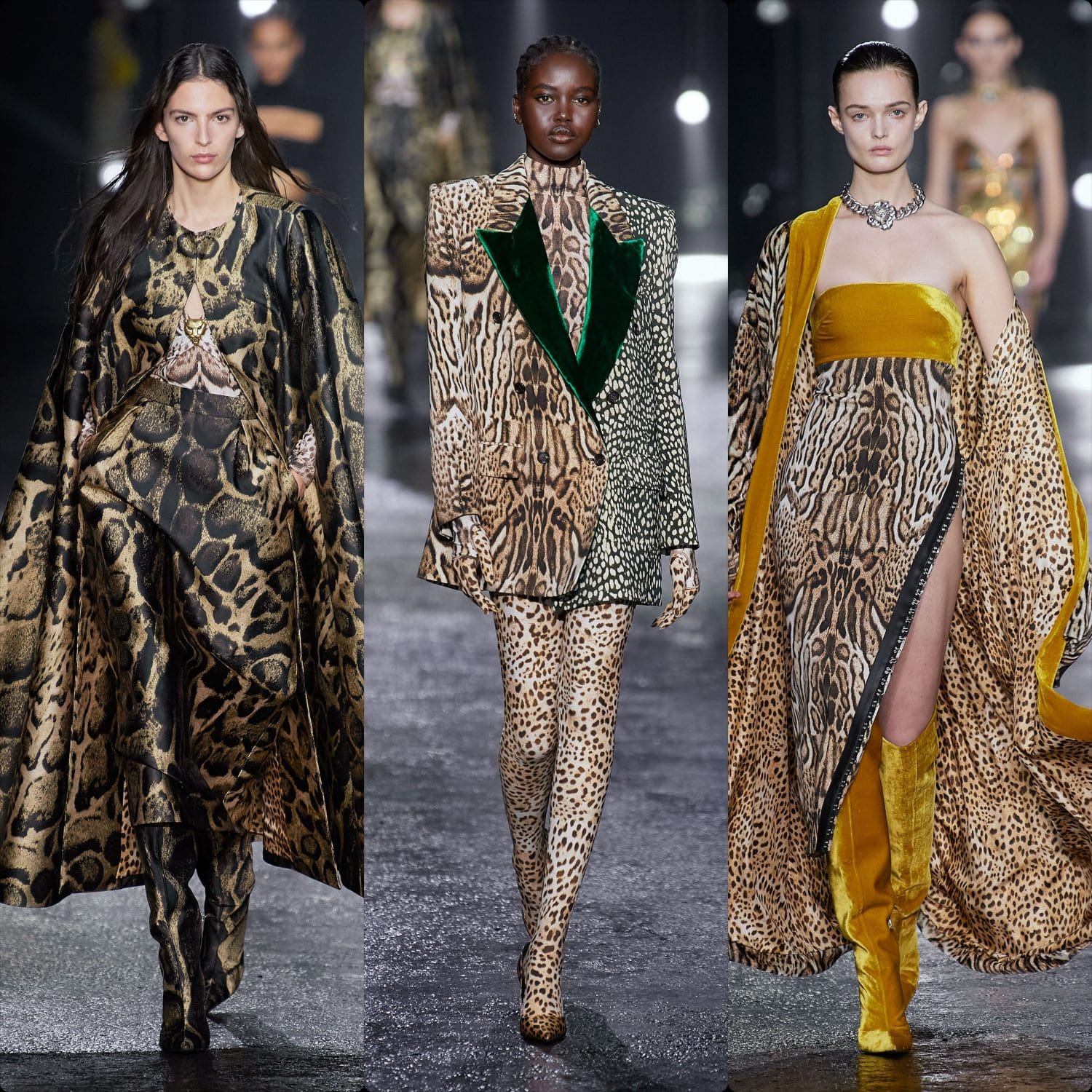 Roberto Cavalli Herbst Winter 2022-2023 Milan Runway Magazin