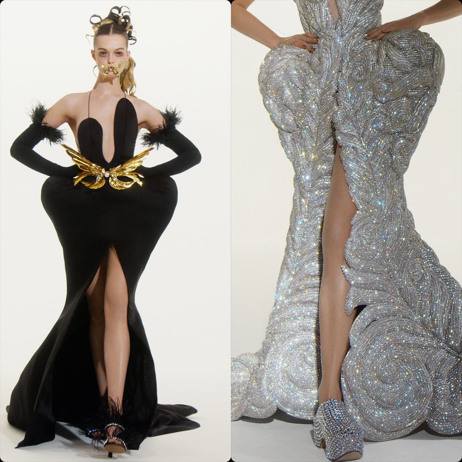Area Couture Piotrek Panszczyk Burke — CFDA Nova York Outono Inverno 2022-2023