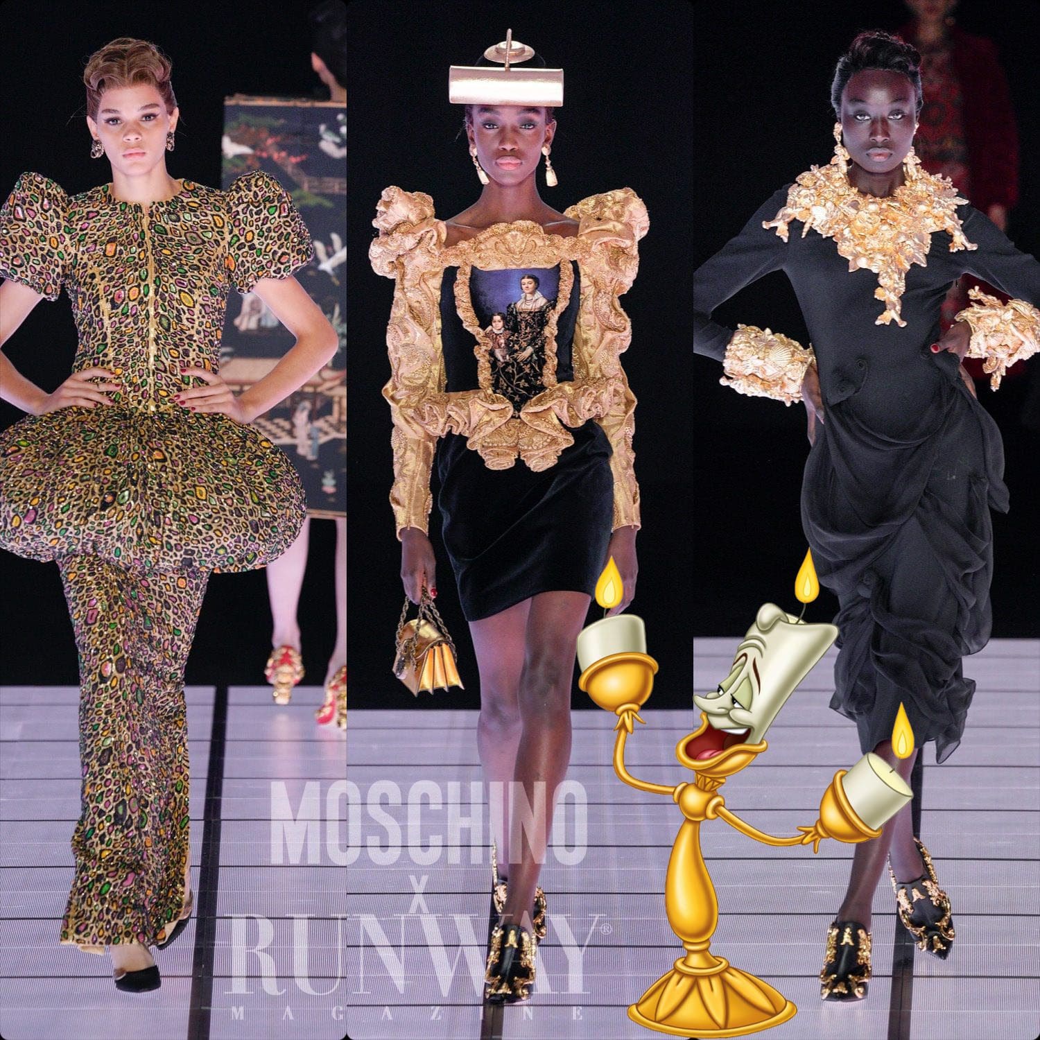 Moschino outono inverno 2022-2023 Milan Runway revista