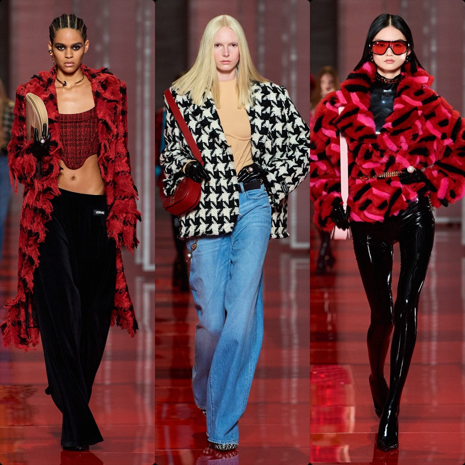 Versace Otoño Invierno 2022-2023 Milán Runway Revistas