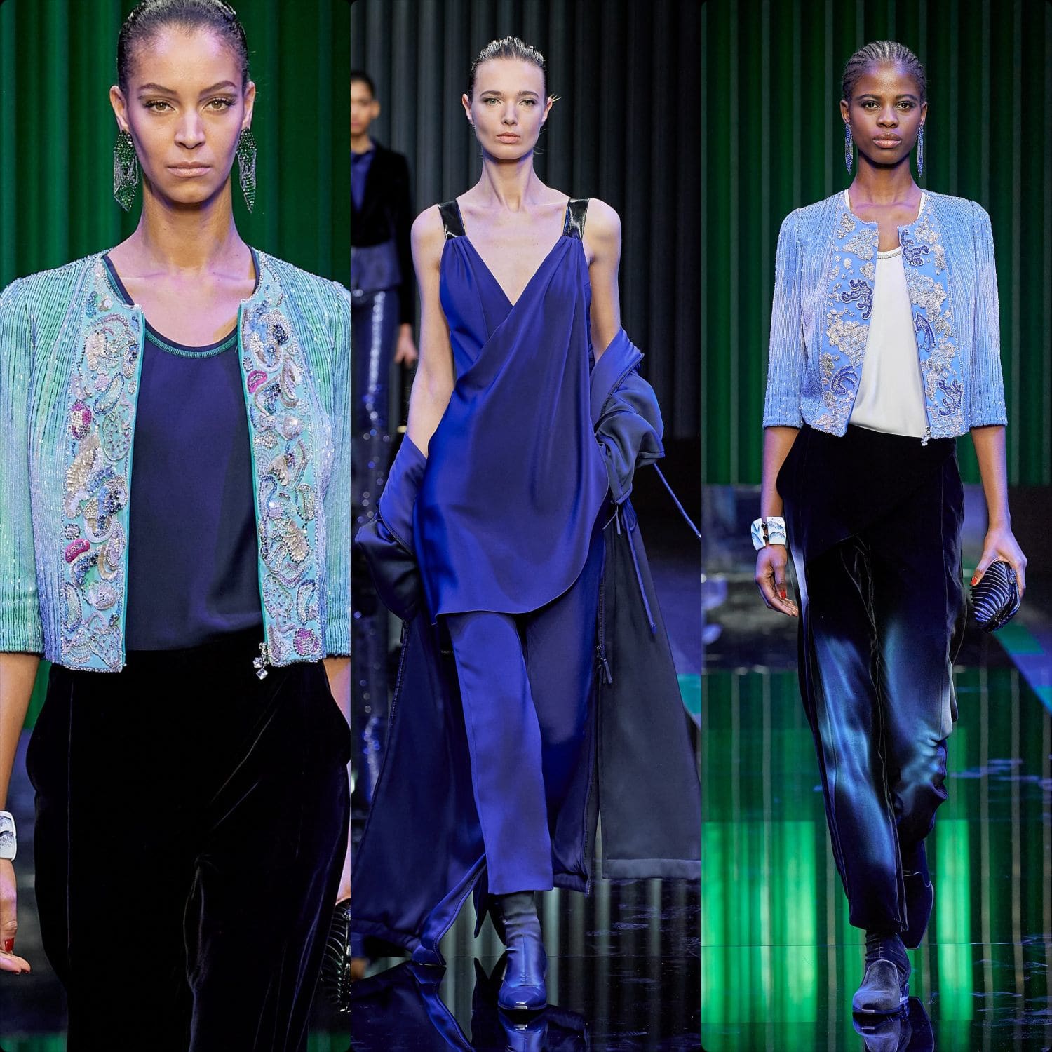 Giorgio Armani 2022 秋冬系列2023 米兰 Runway 杂志