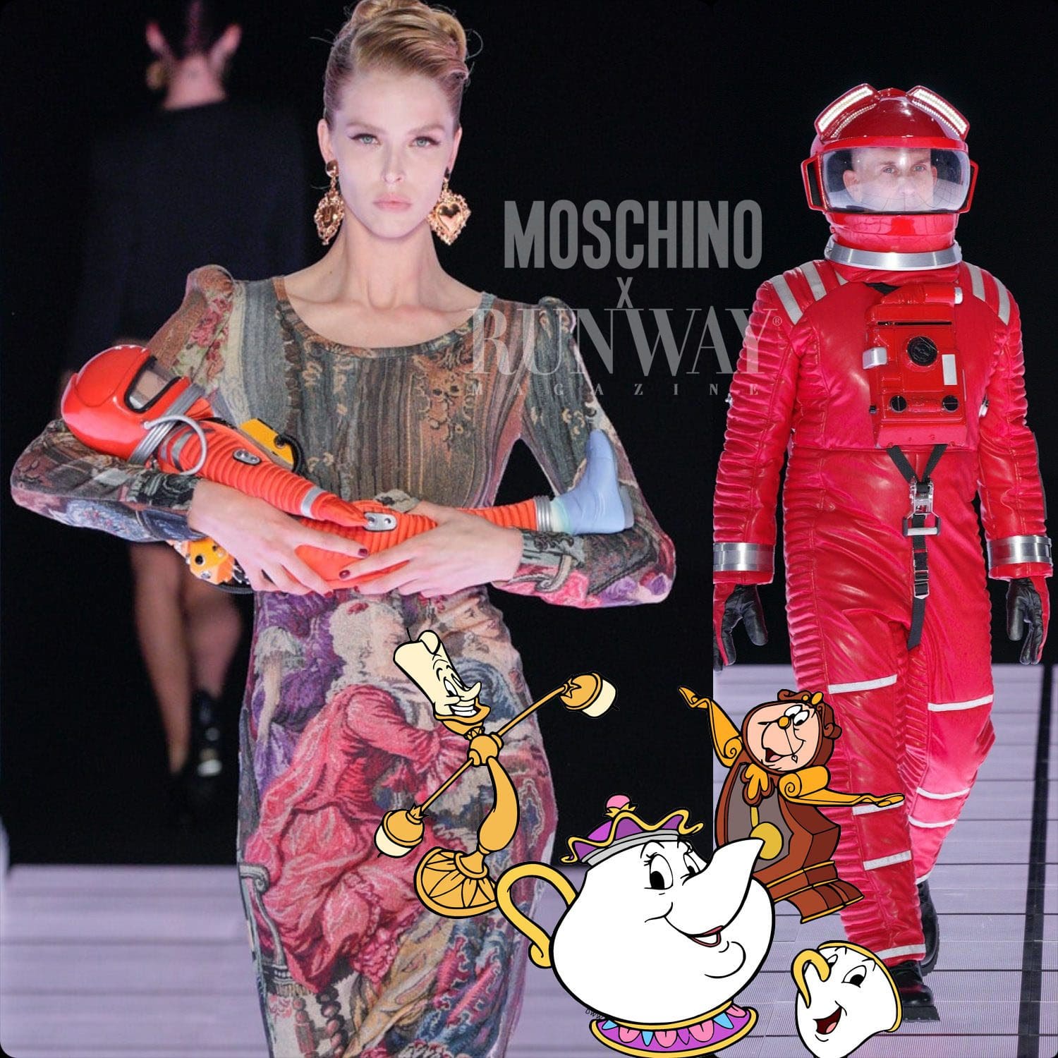 Moschino outono inverno 2022-2023 Milan Runway revista