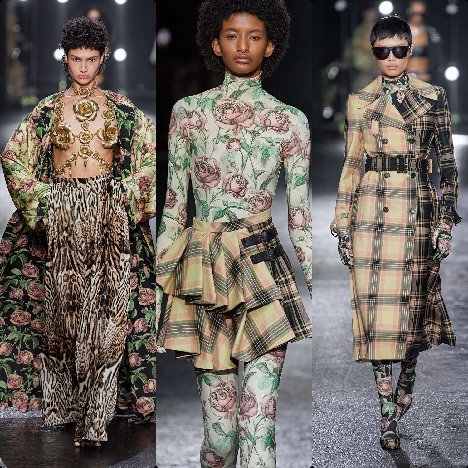 Roberto Cavalli Herbst Winter 2022-2023 Milan Runway Magazin