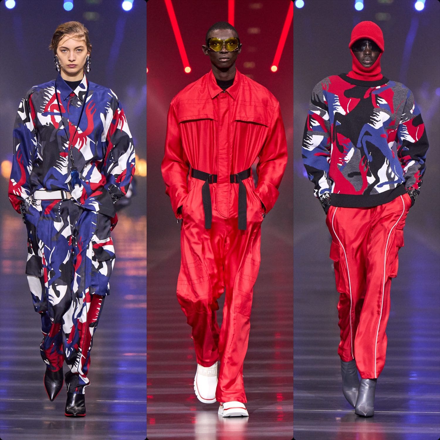 Ferrari Autunno Inverno 2022-2023 Milano Runway Magazine