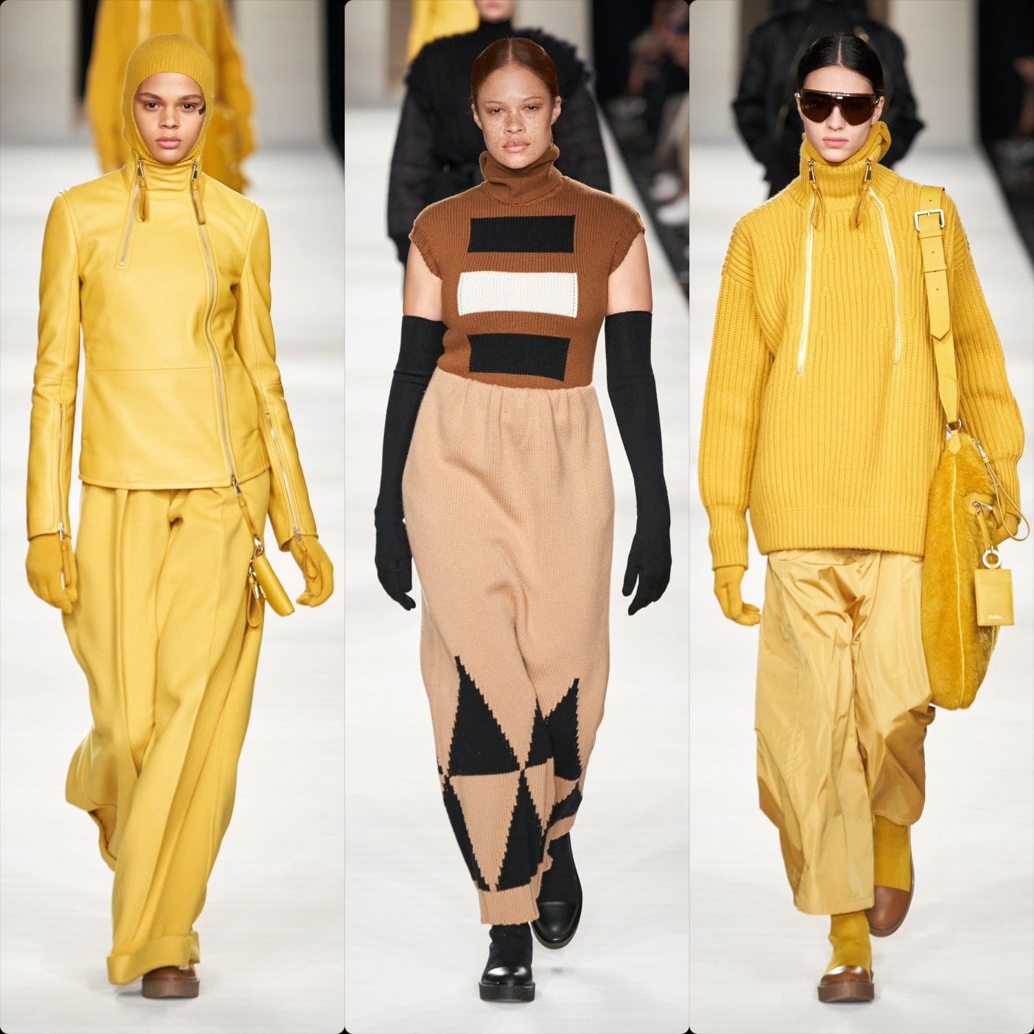 Max Mara outono inverno 2022-2023 Milan Runway revista