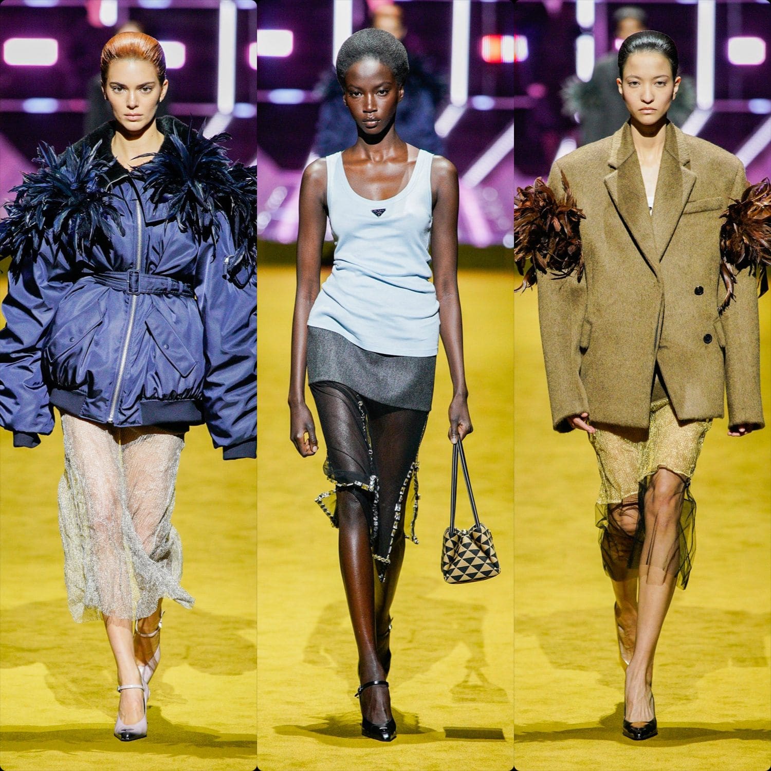 Prada Herbst Winter 2022-2023 Milan Runway Magazin