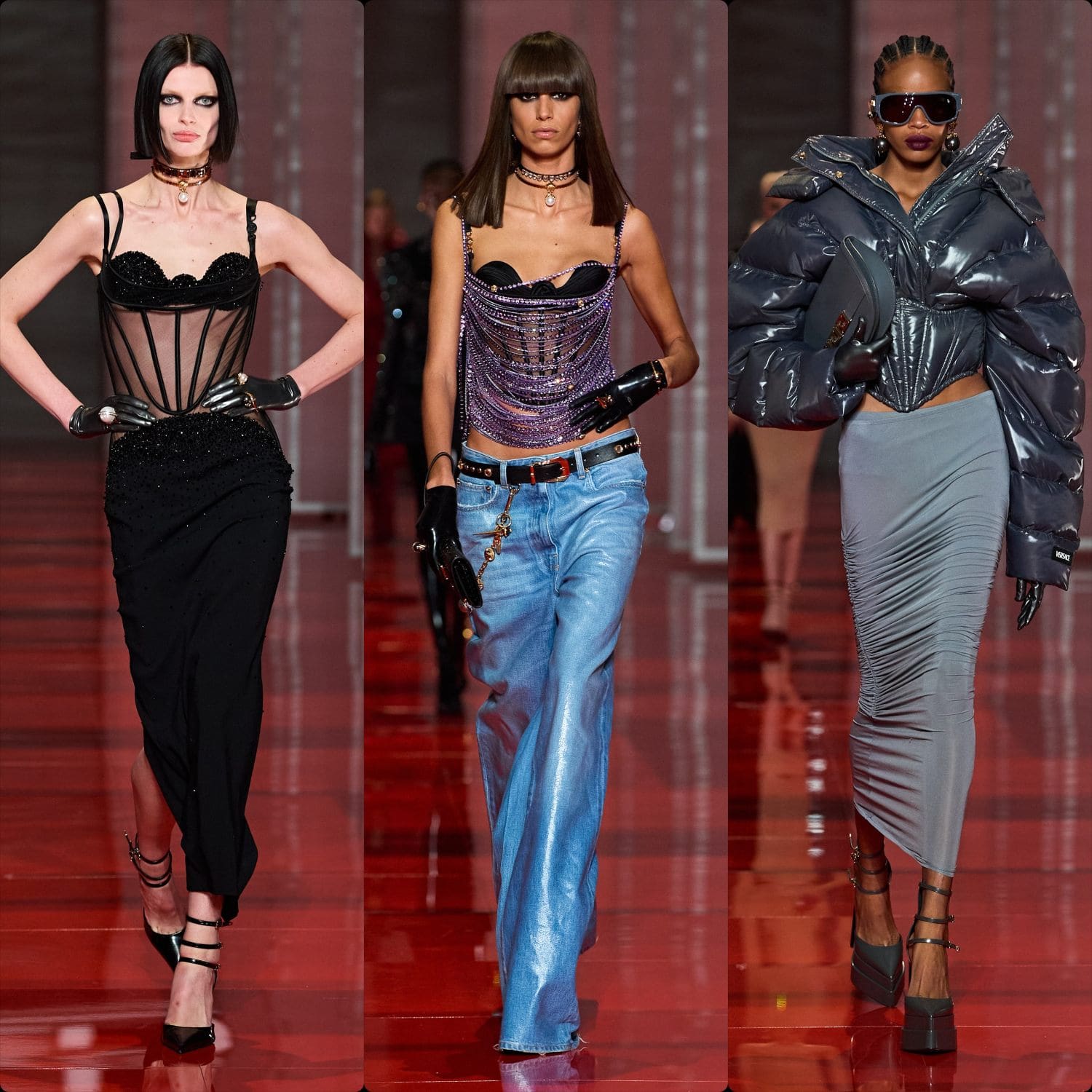 Versace Otoño Invierno 2022-2023 Milán Runway Revistas