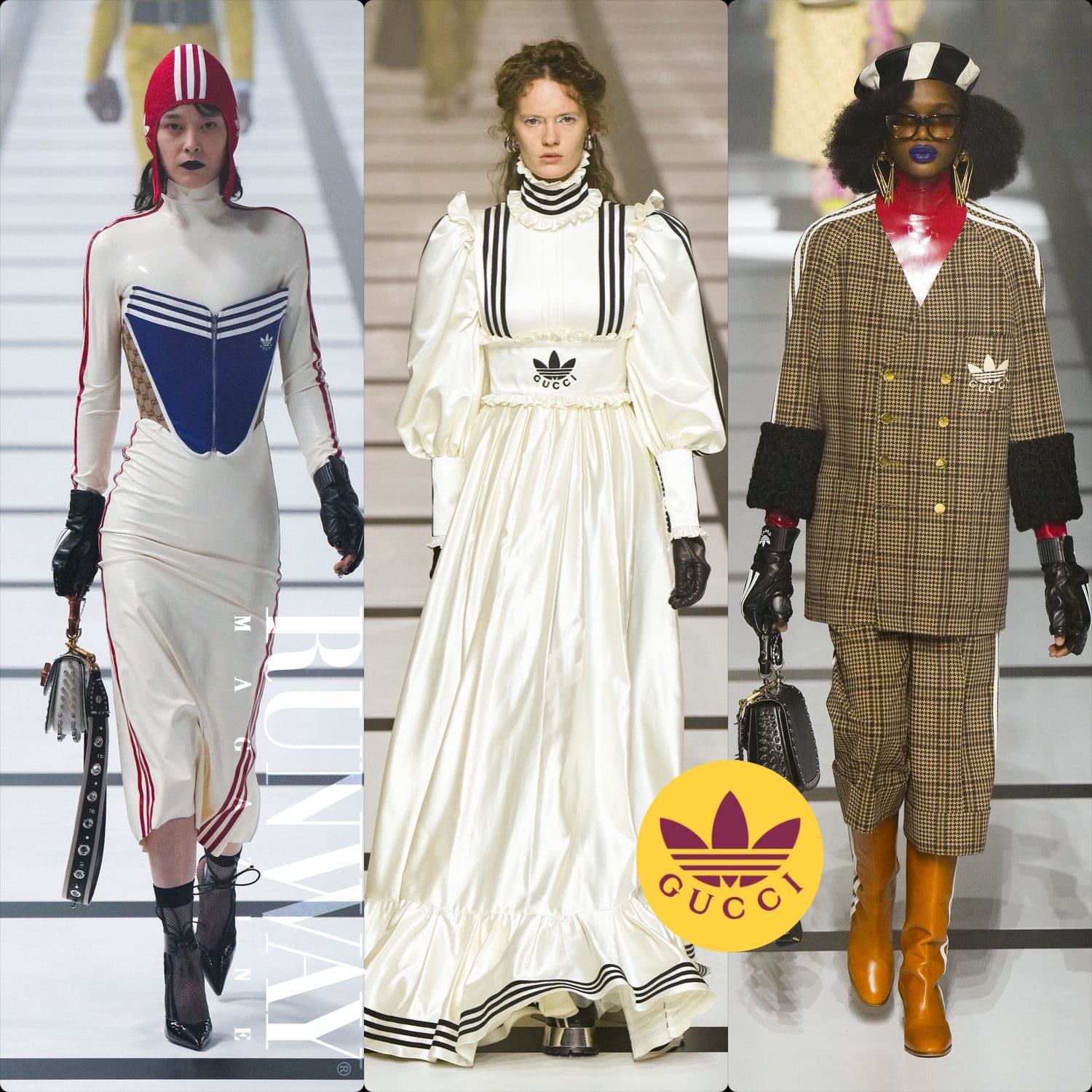 adidas×GUCCI アディダスグッチ スキーウェア アディダス x グッチから2023年春夏コレクションが登場