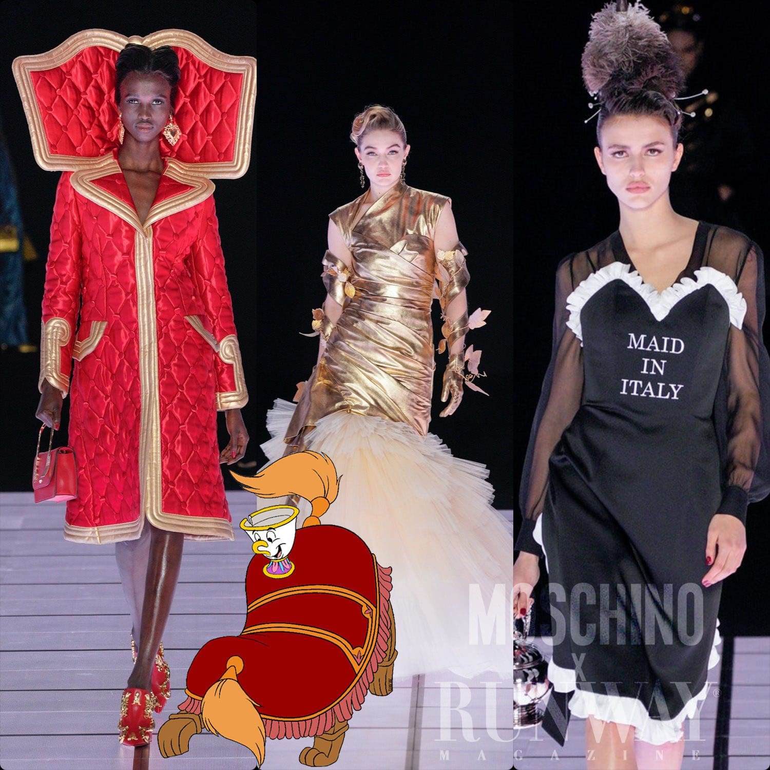 Moschino outono inverno 2022-2023 Milan Runway revista